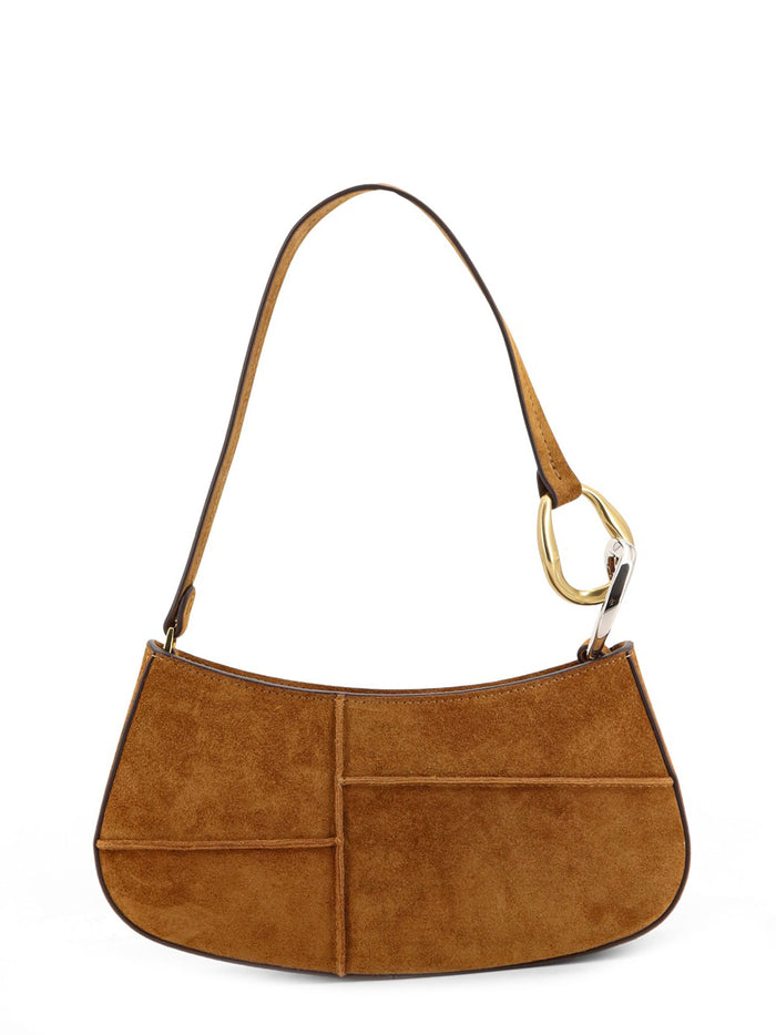 Staud Bags Brown Suede