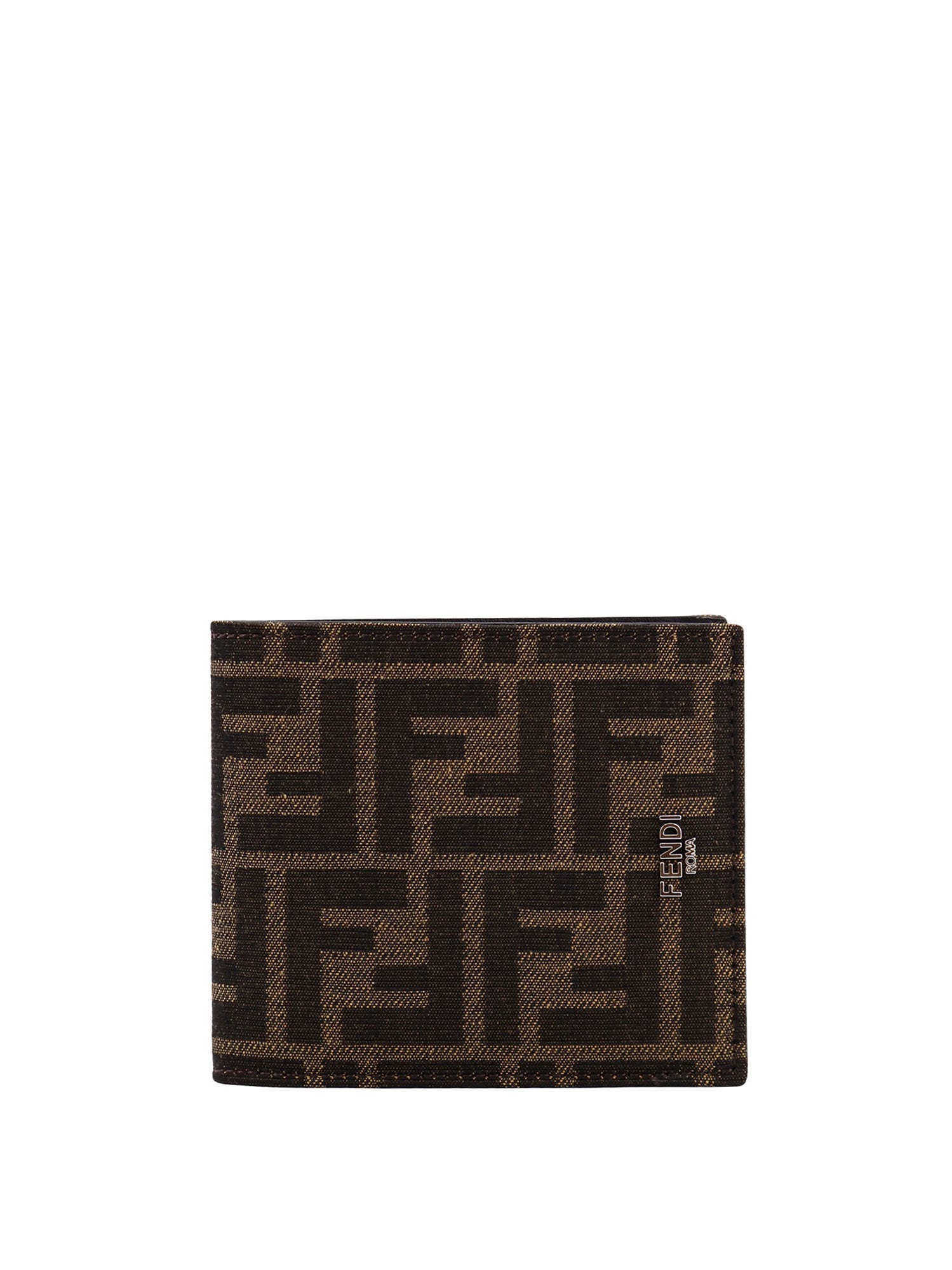 Fendi Wallets Tbmrnrpall Tessuto Jacquard Ff