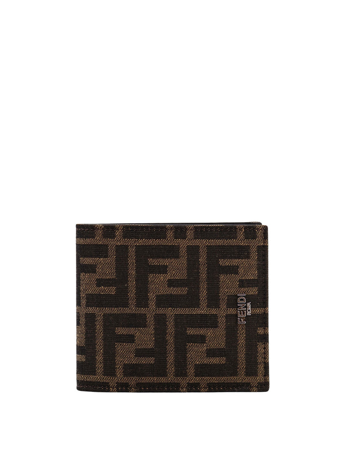 Fendi Wallets Tbmrnrpall Tessuto Jacquard Ff