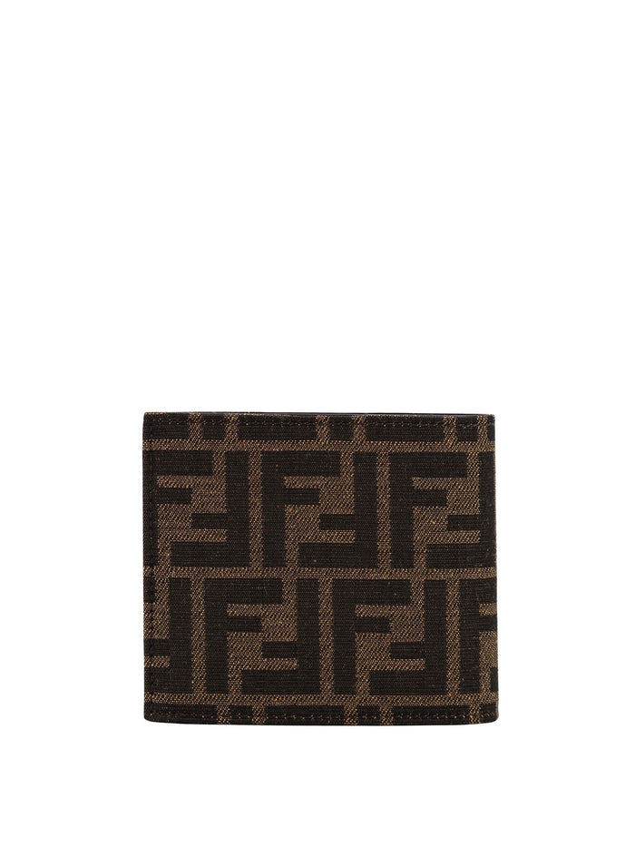 Fendi Wallets Tbmrnrpall Tessuto Jacquard Ff