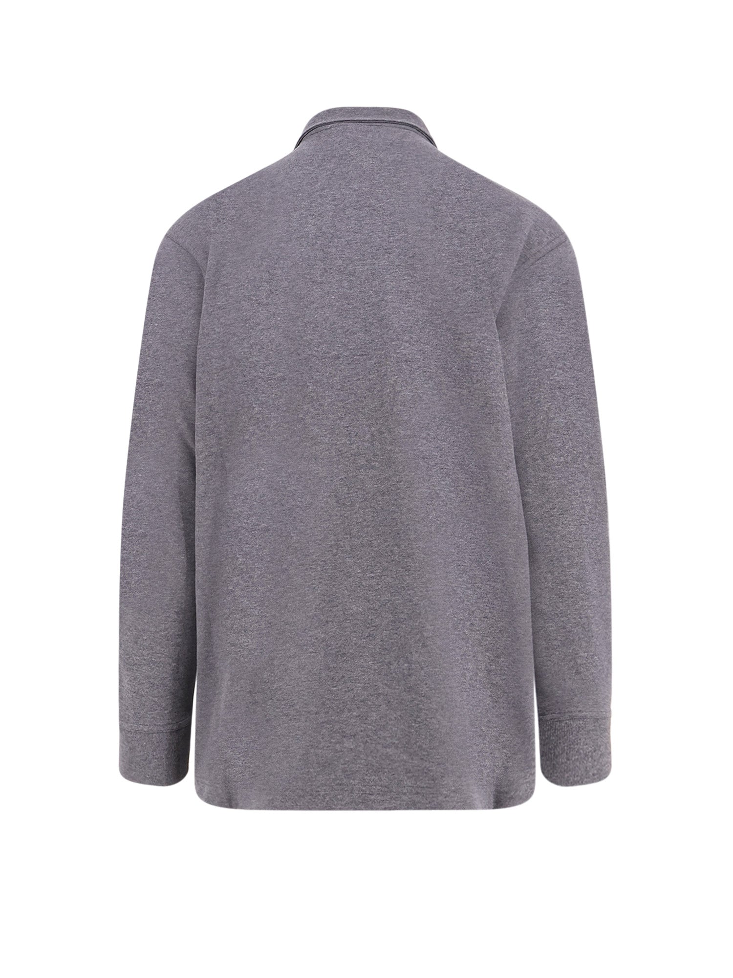 Bottega Veneta Sweaters Dark Grey Melange Cotone
