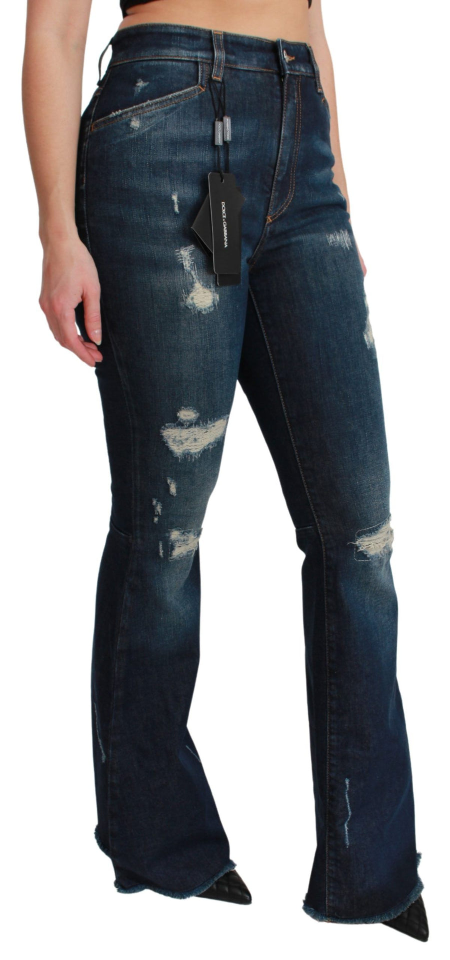 Dolce & Gabbana 98% Cotton jeans in blue