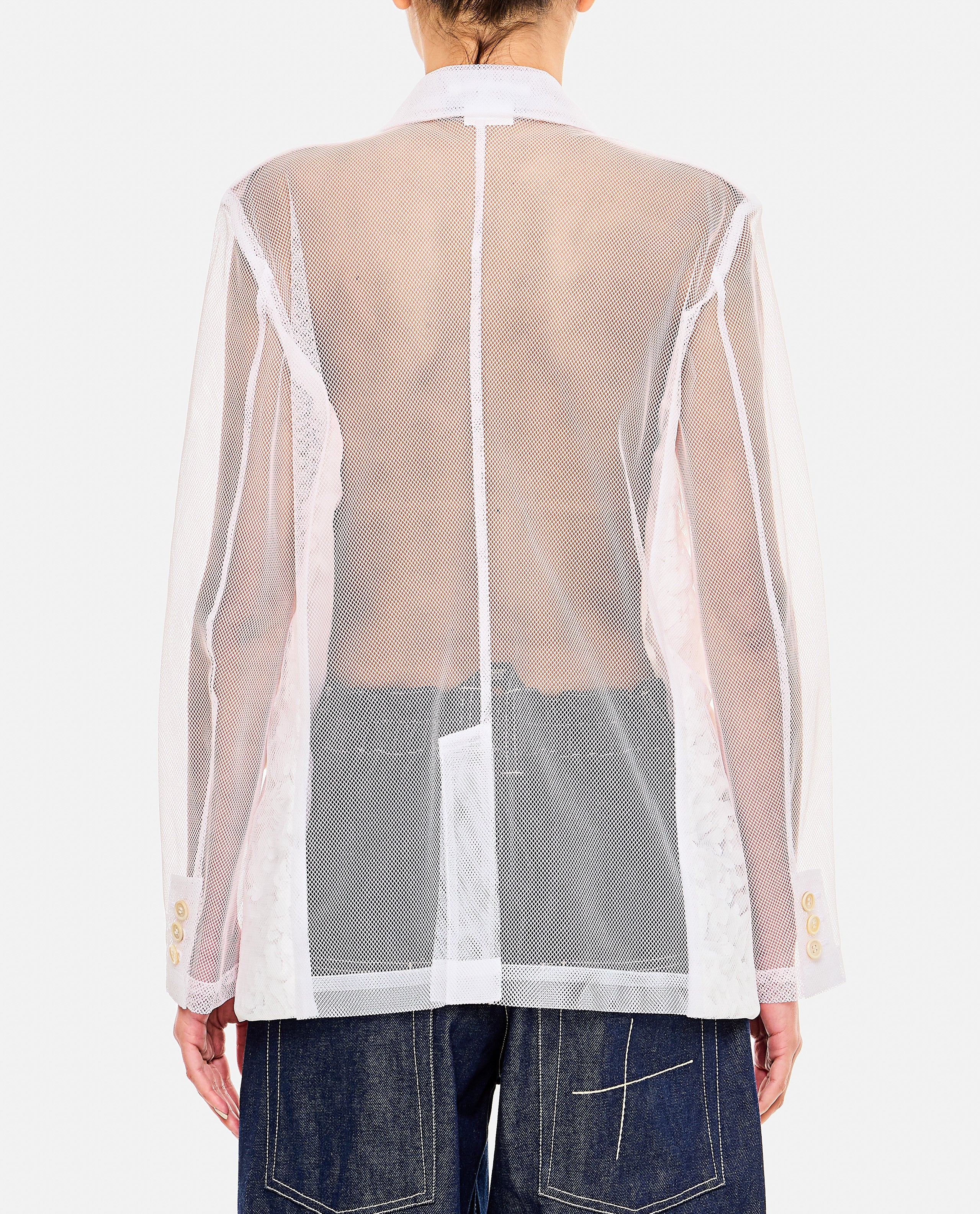 Comme Des Garcons Jackets White