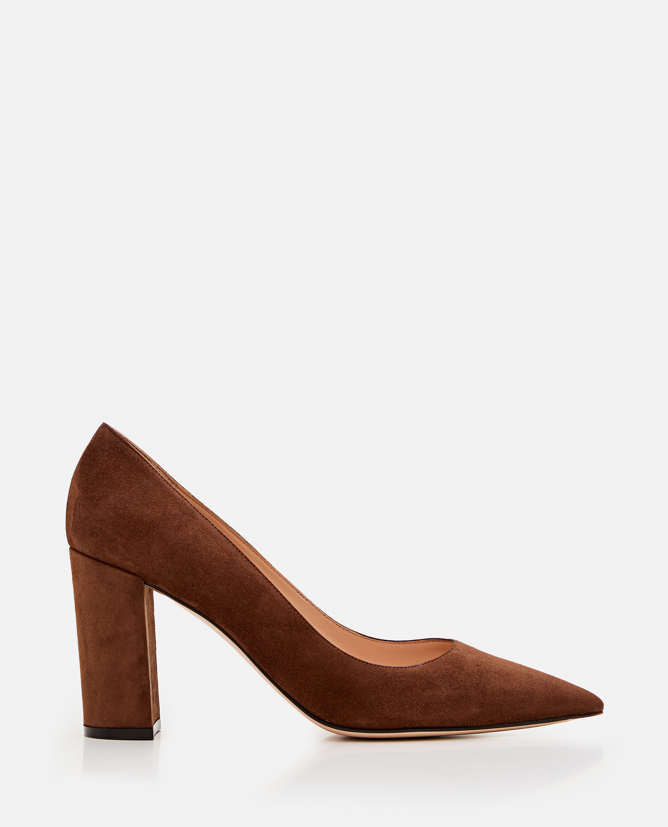 Gianvito Rossi With Heel Brown Leather