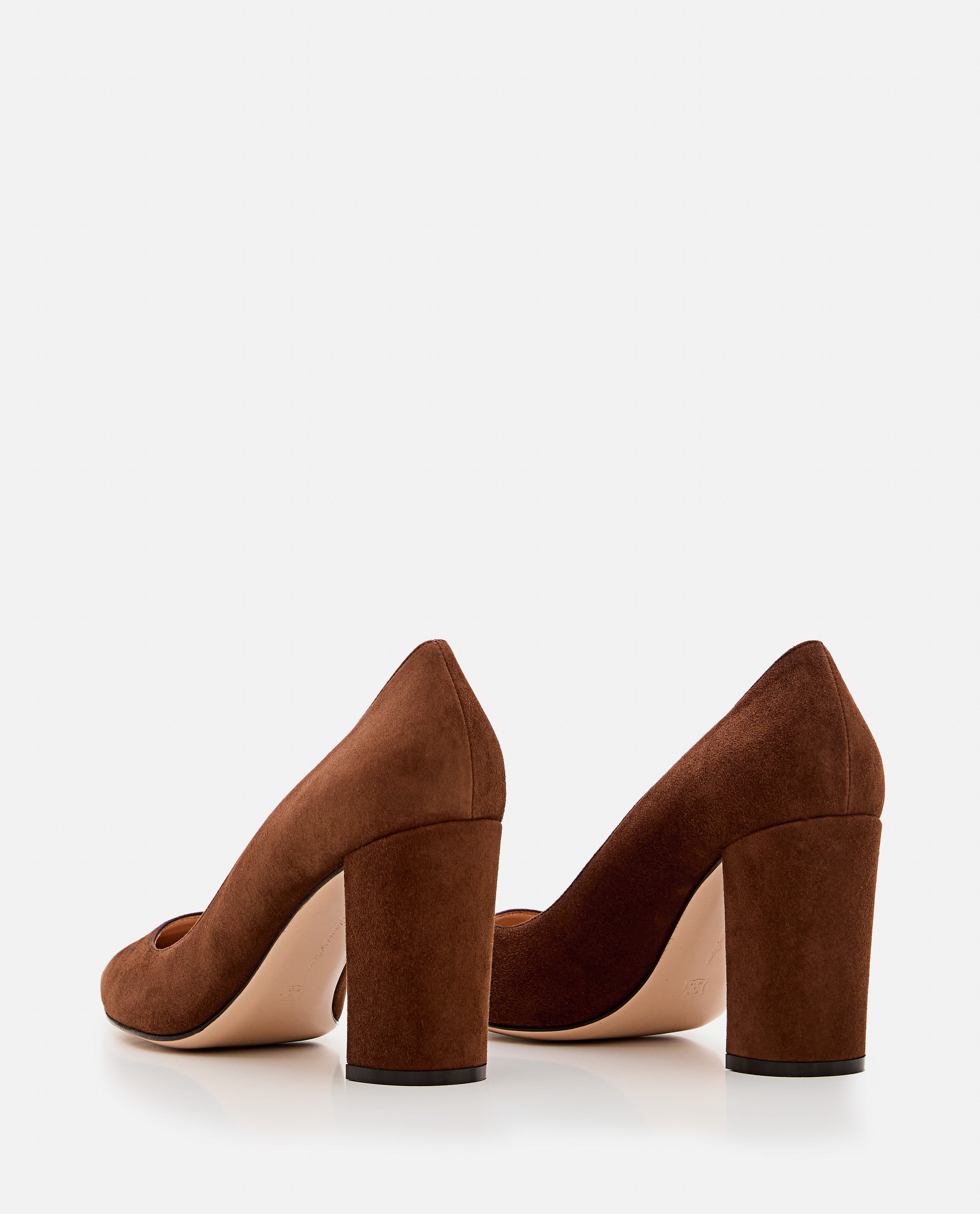 Gianvito Rossi With Heel Brown Leather