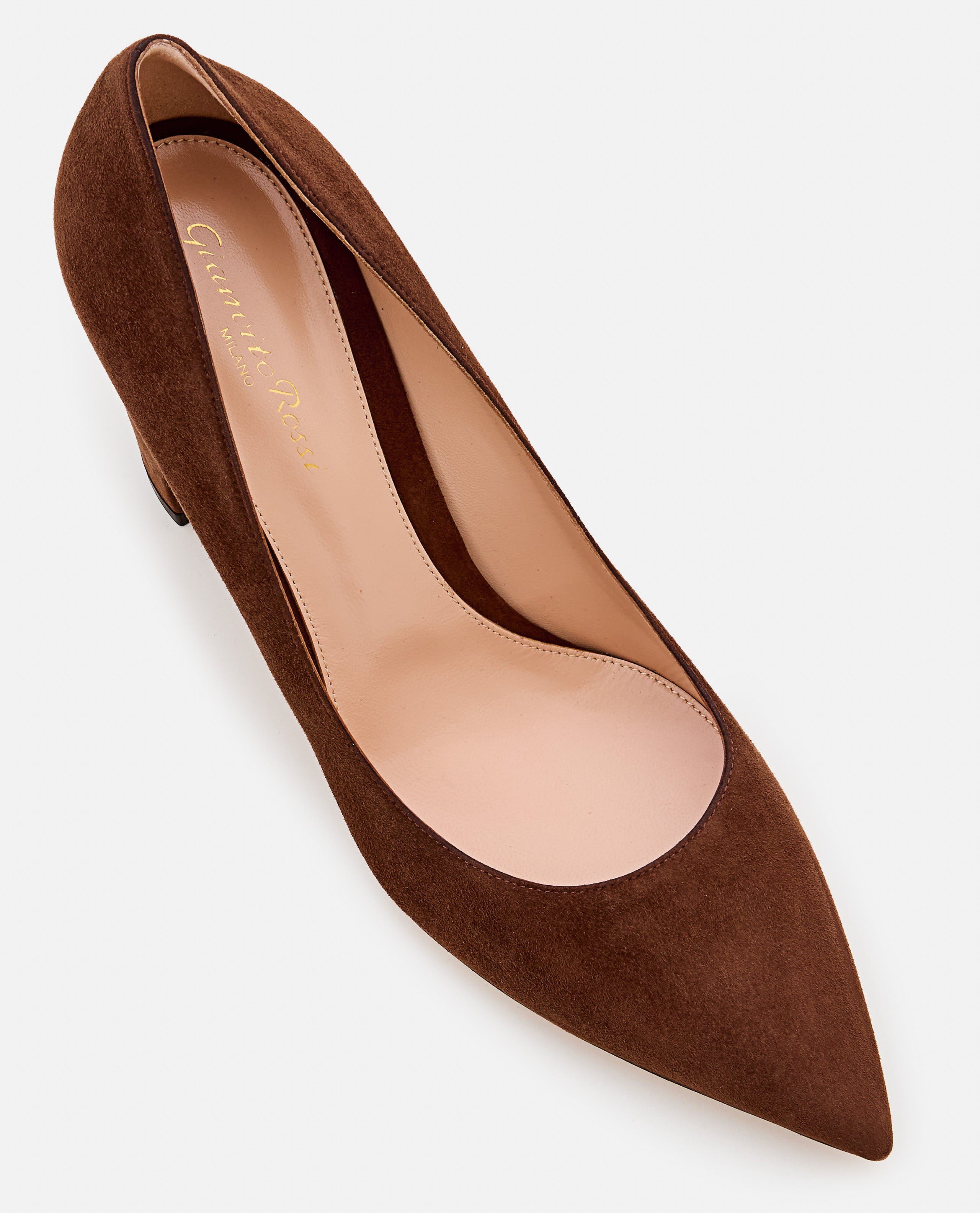 Gianvito Rossi With Heel Brown Leather