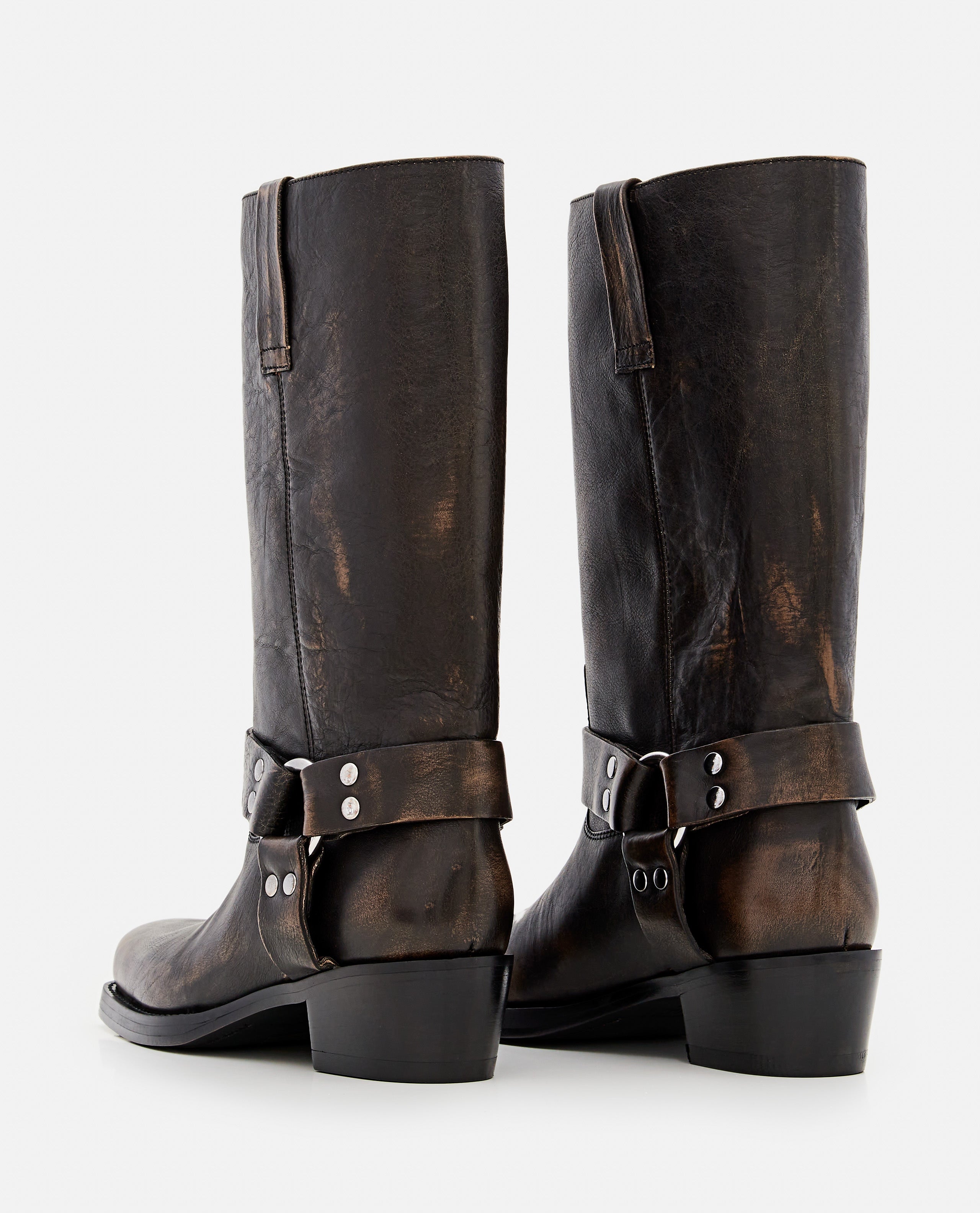 Paris Texas Boots Brown Calf Leather