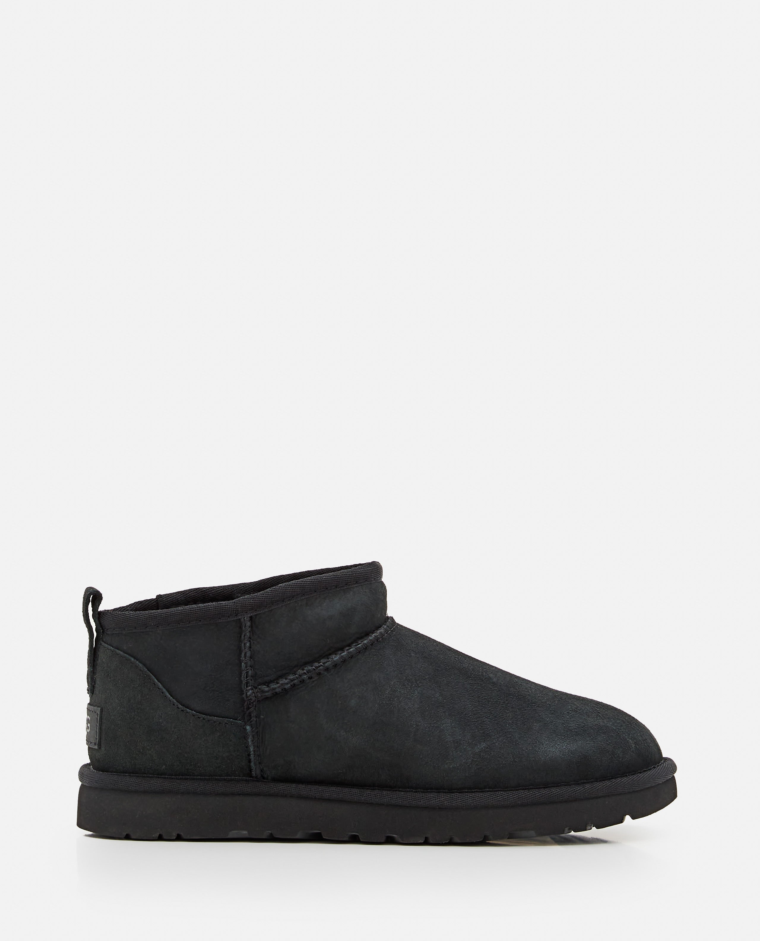 UGG Boots Black Leather Twinface