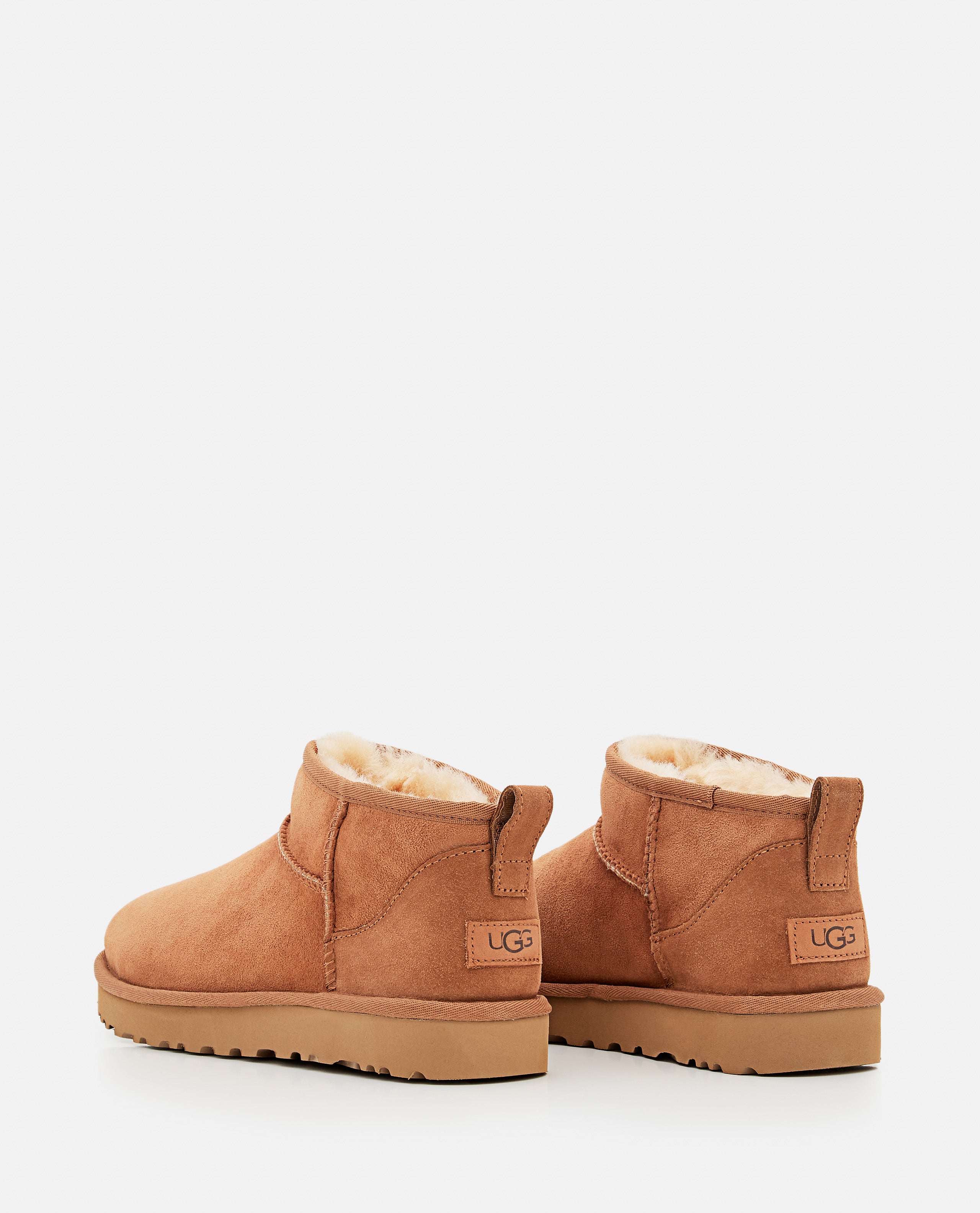 UGG Boots Brown Leather Twinface