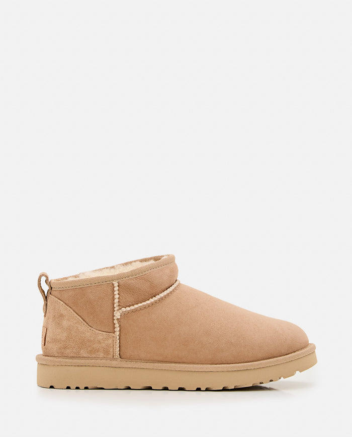 UGG Boots Beige Leather Twinface