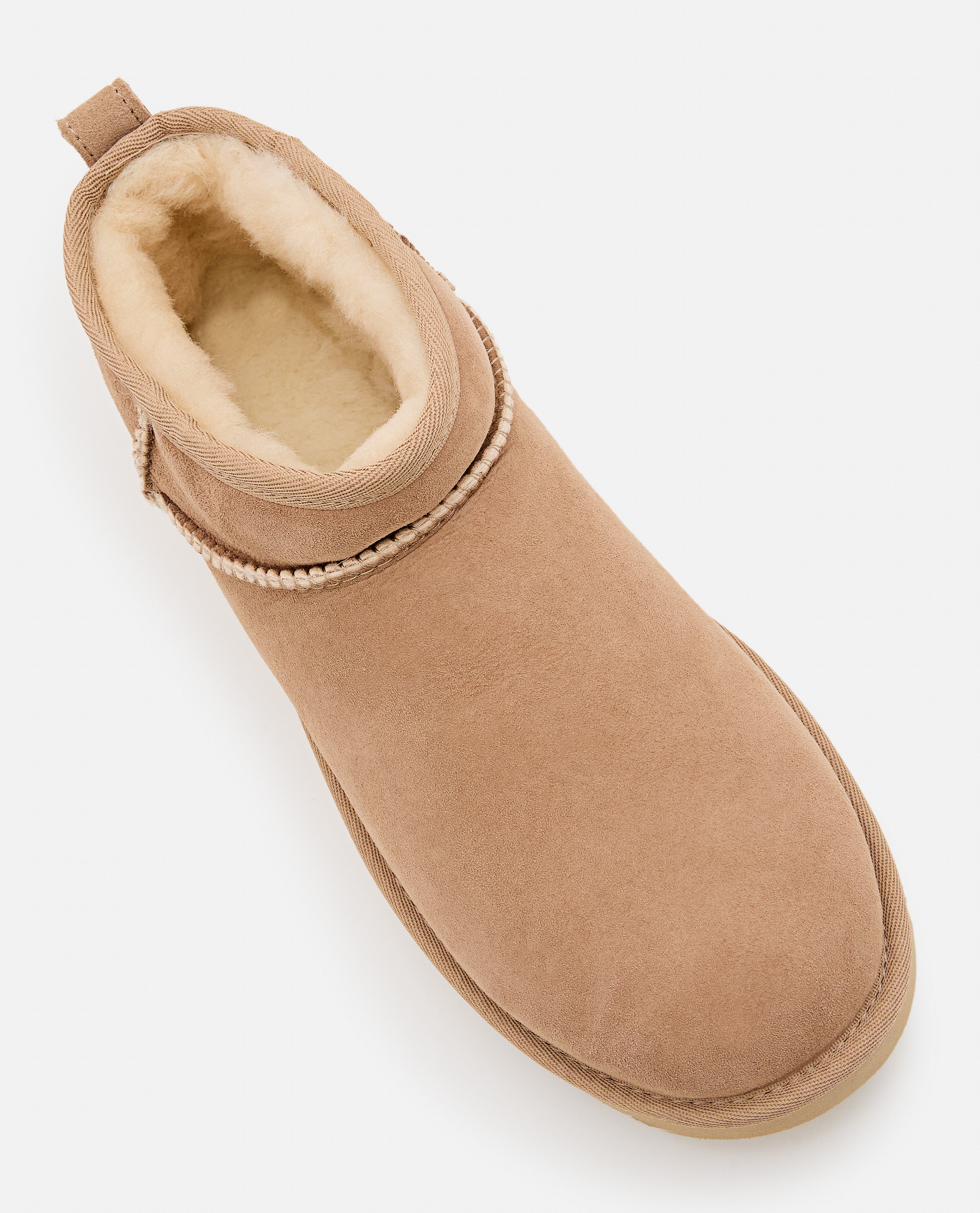 UGG Boots Beige Leather Twinface