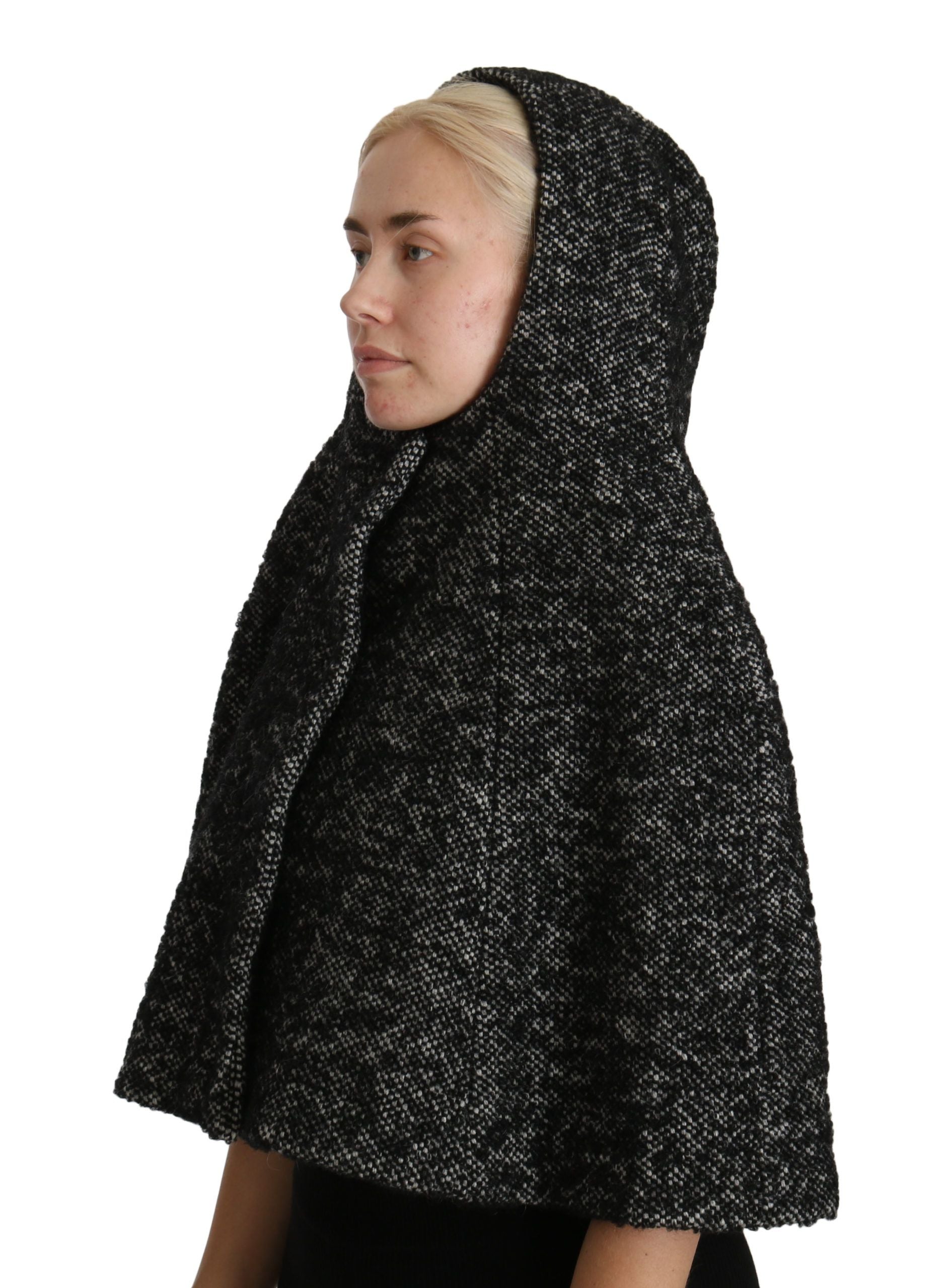 Dolce & Gabbana 72% Wool shawl in gray — view 2