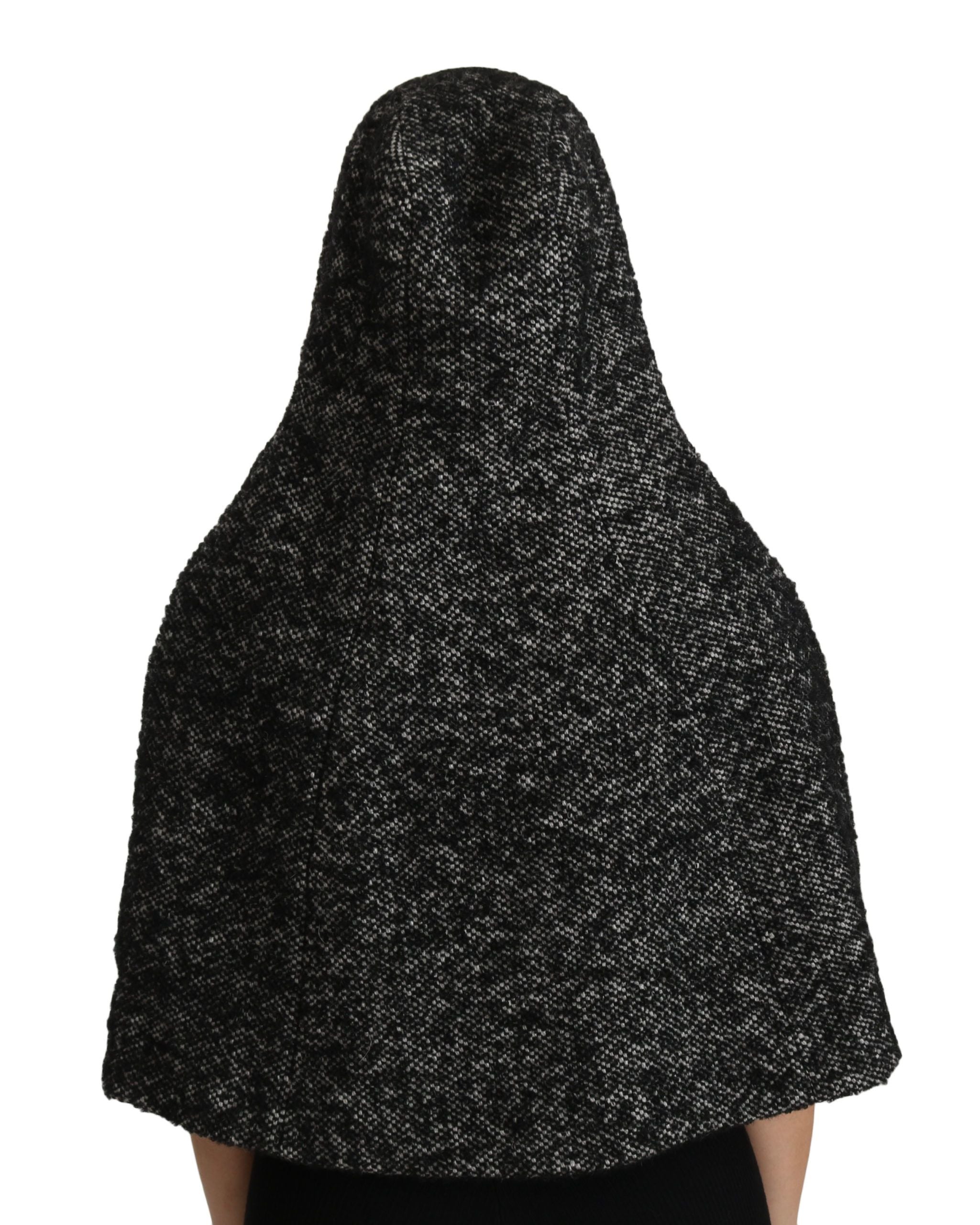 Dolce & Gabbana 72% Wool shawl in gray — view 3