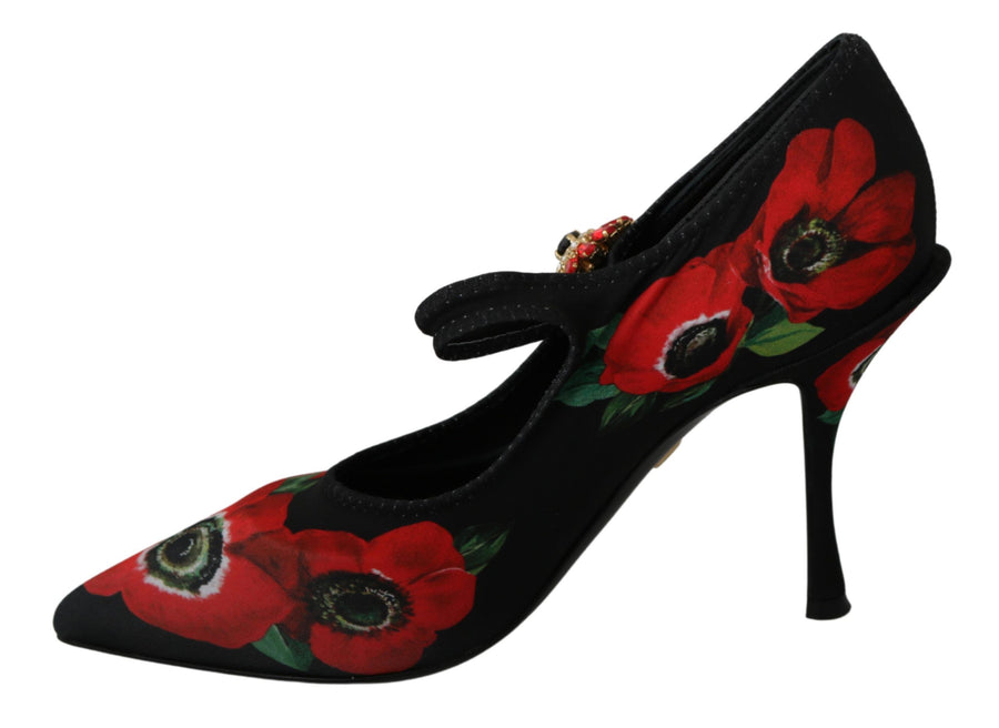 Dolce & Gabbana 16% Spandex heel in black