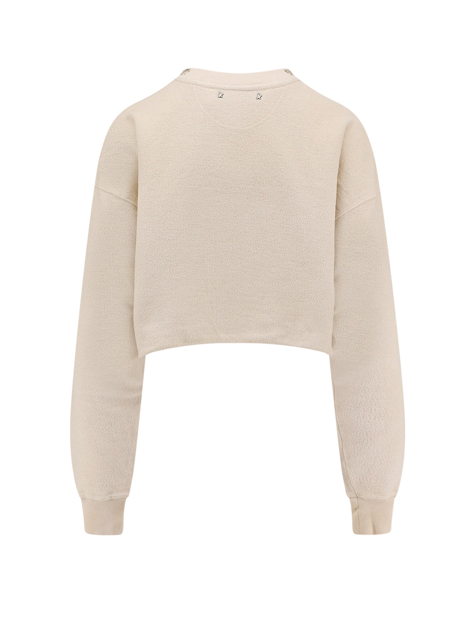 Golden Goose Sweaters Artic Wolf Cotone
