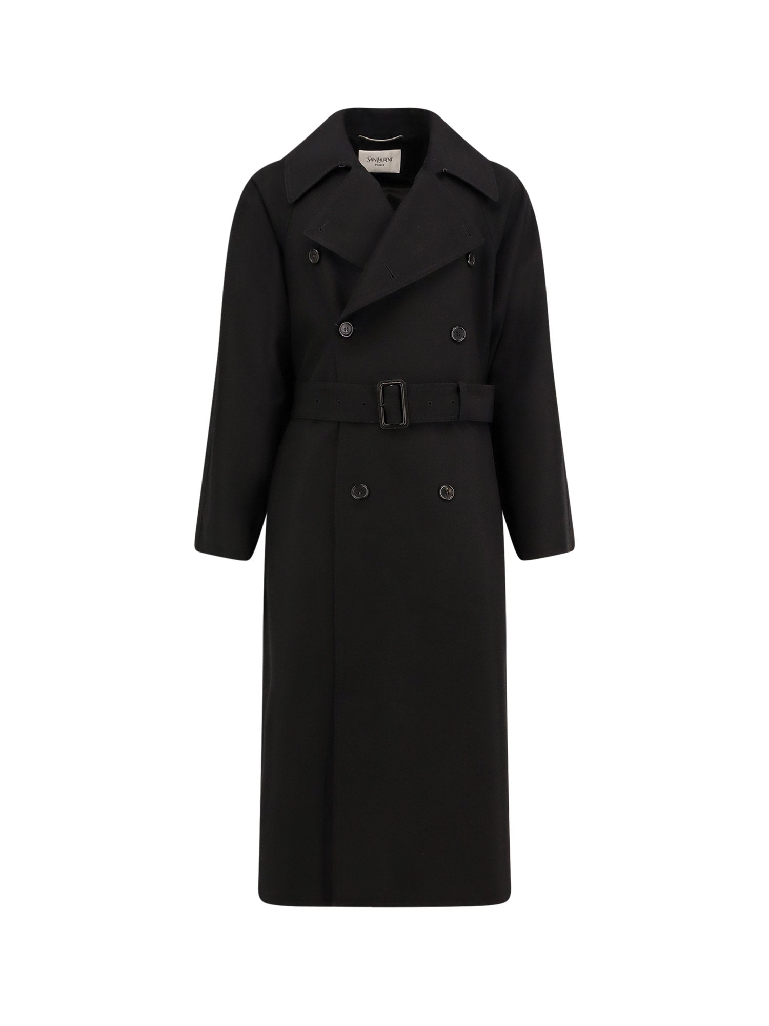 Saint Laurent Coats Black Lana