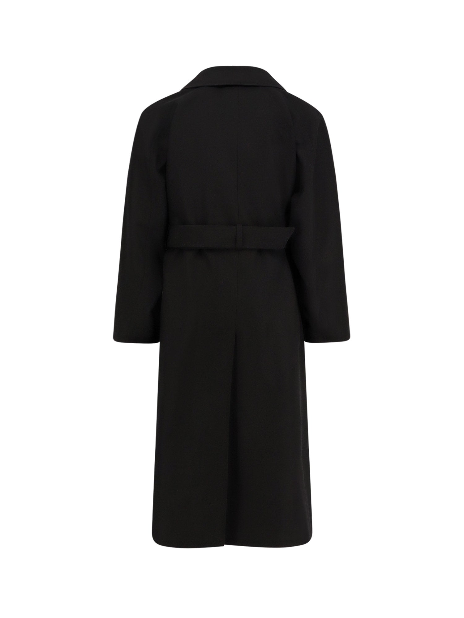 Saint Laurent Coats Black Lana