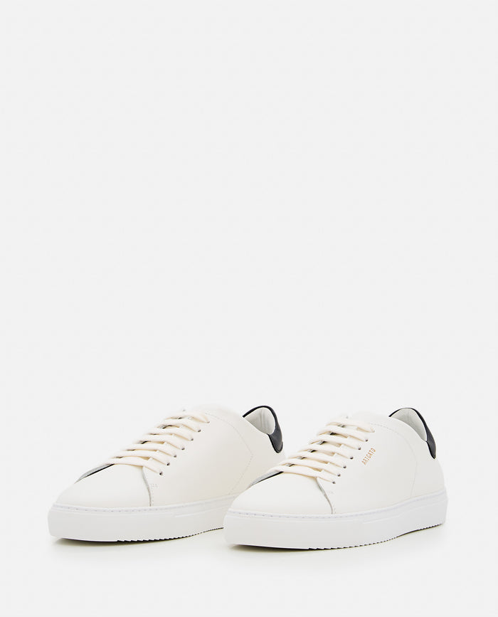 Axel Arigato Sneakers White Leather Pl Microfibre