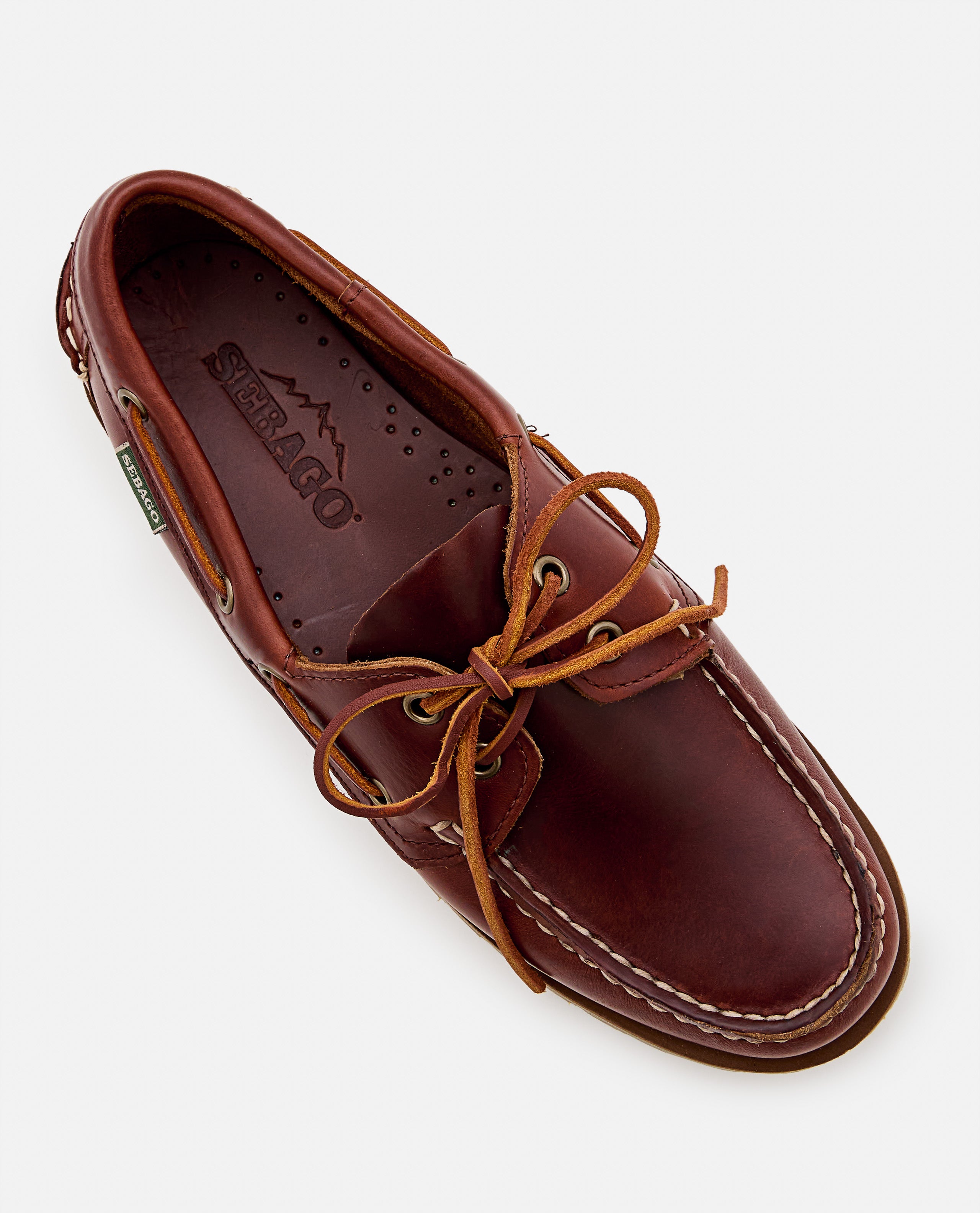 Sebago Flat shoes Red Leather