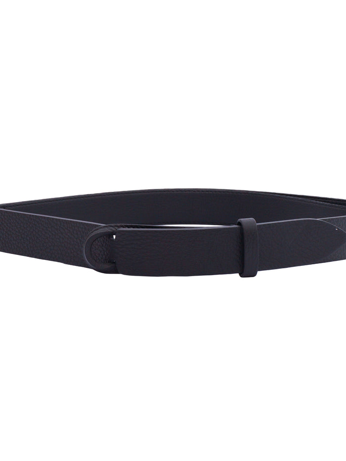 Belt Black Calf Leather