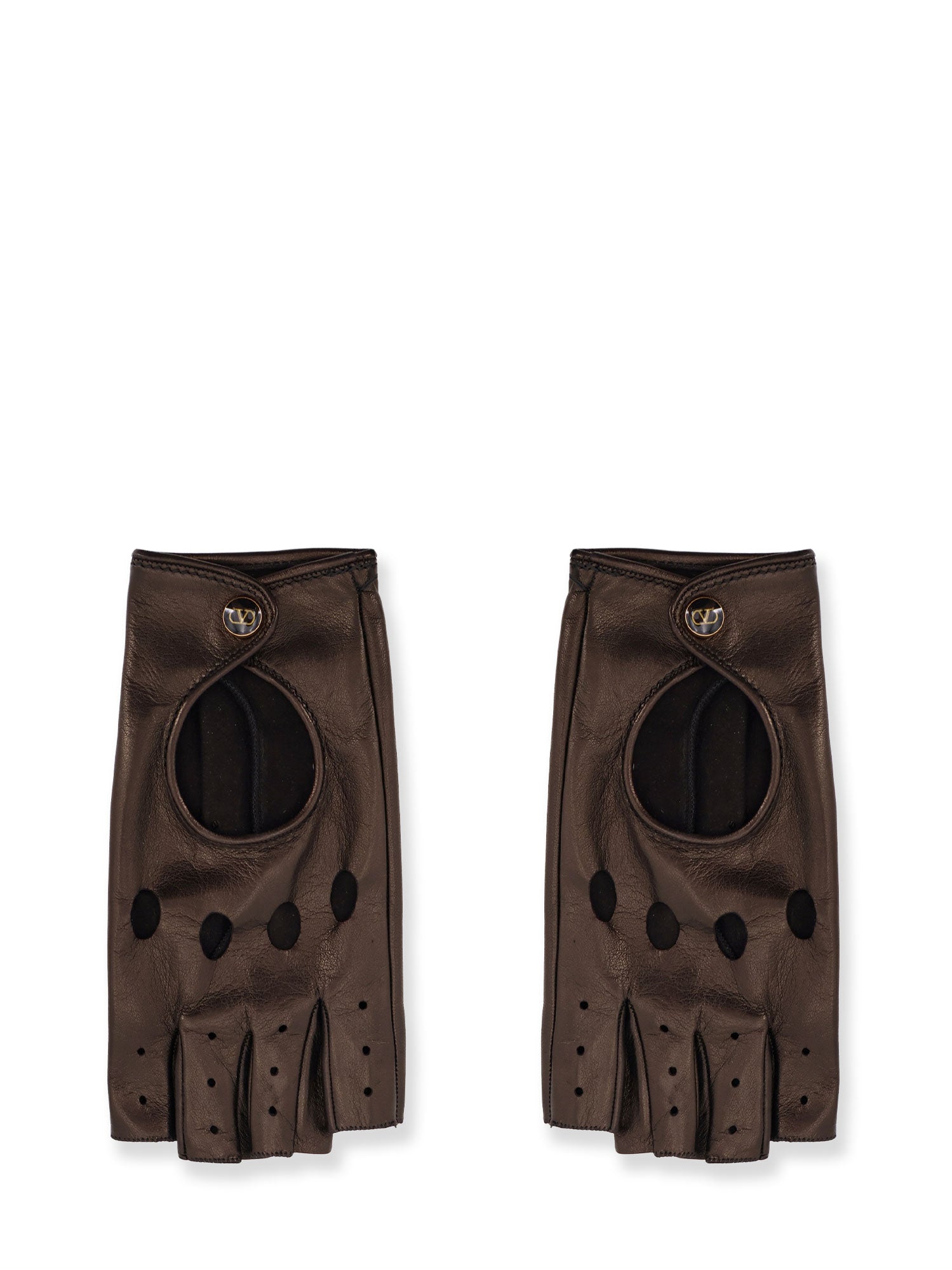 Valentino Garavani Gloves Black Pelle