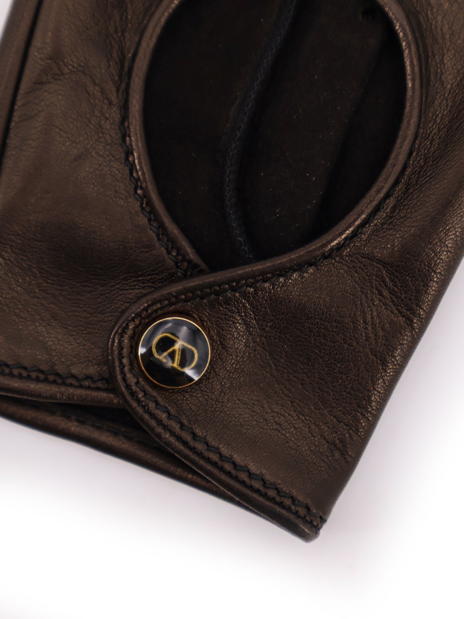 Valentino Garavani Gloves Black Pelle
