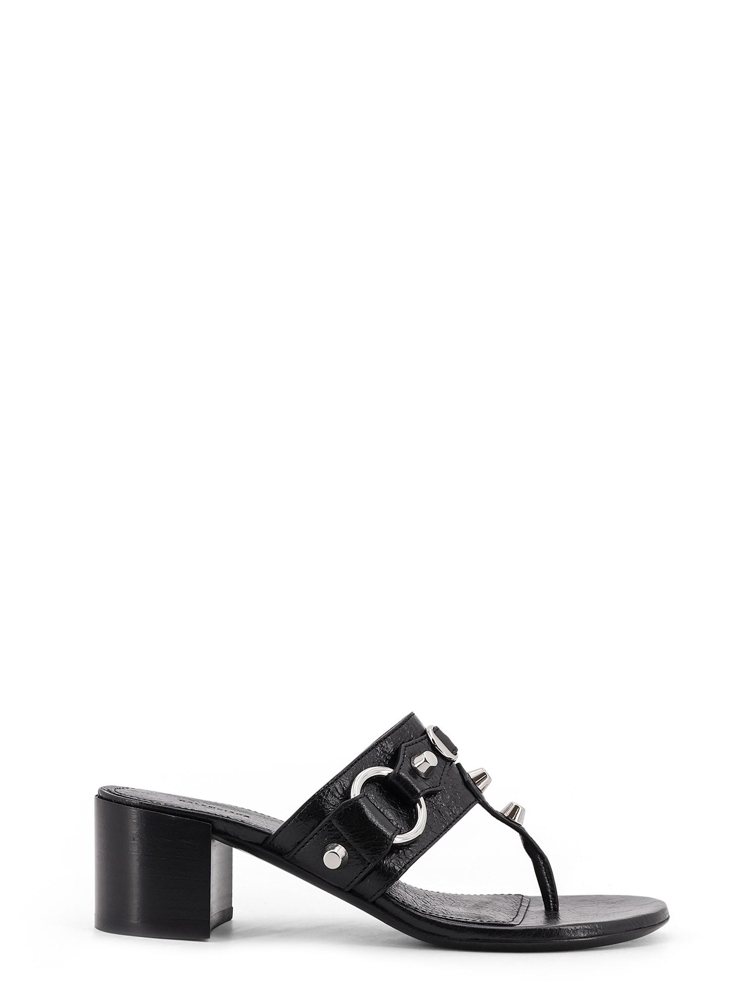 Balenciaga Sandals Black Pelle