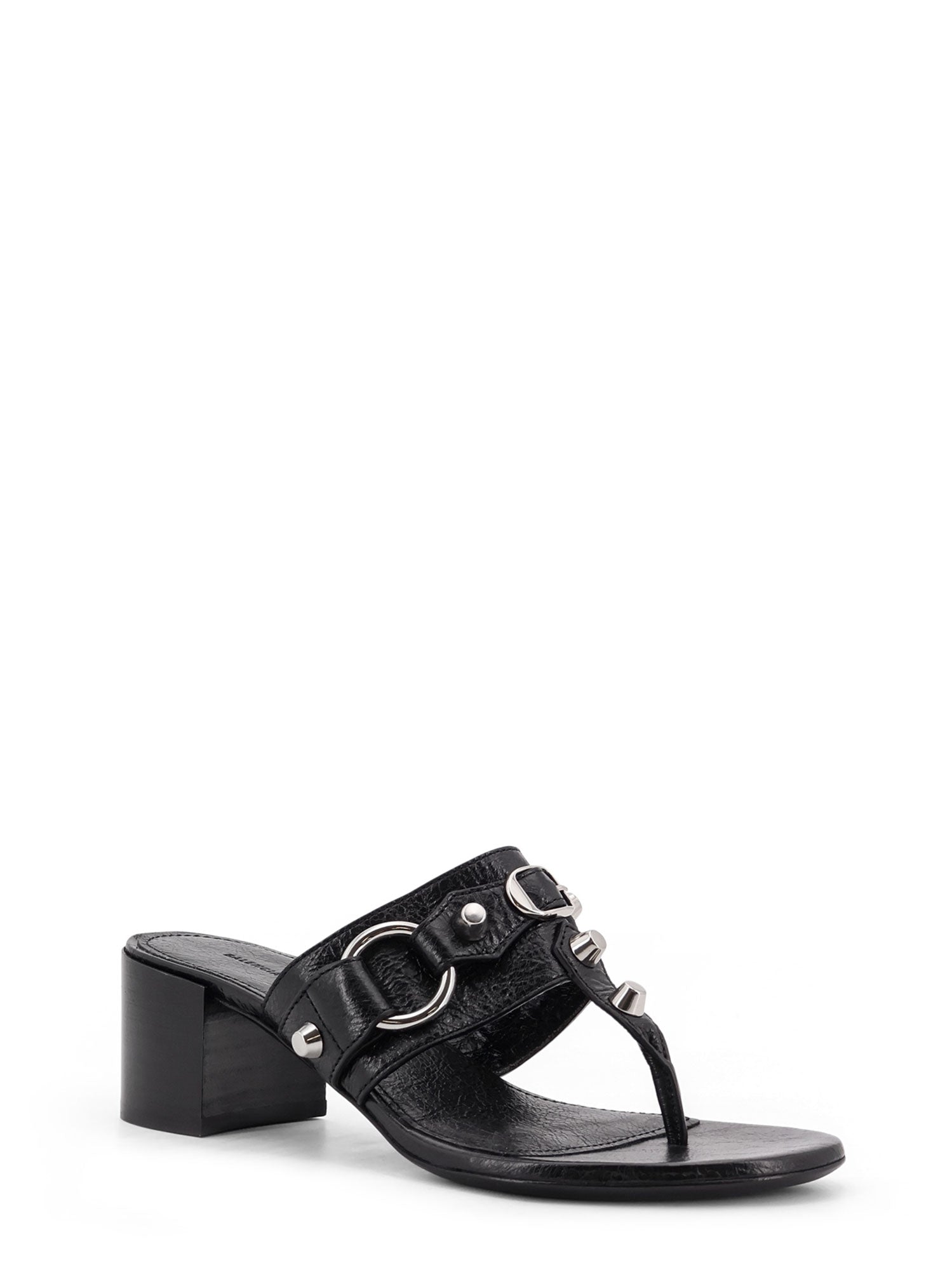 Balenciaga Sandals Black Pelle