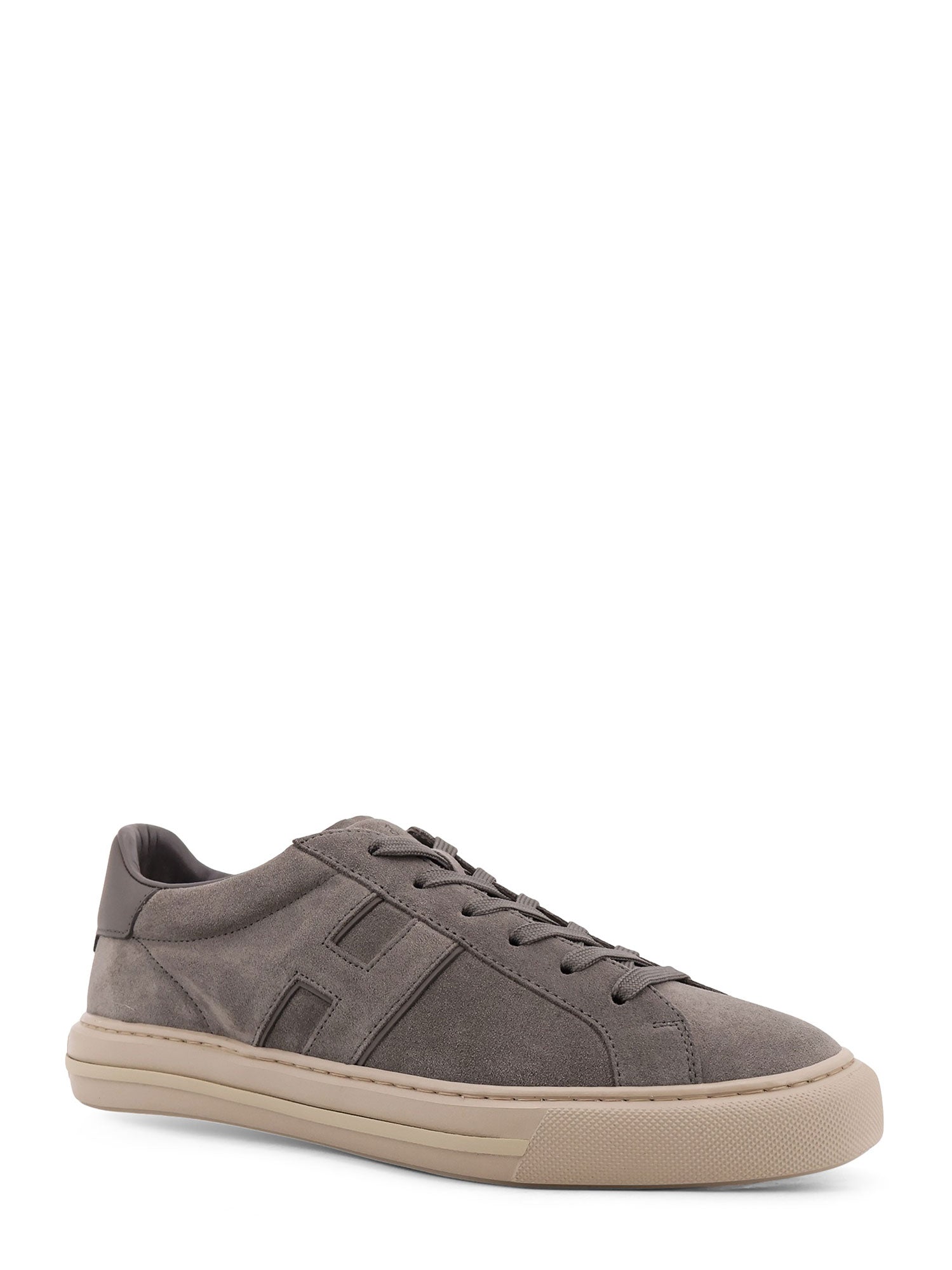 Hogan Sneakers Grafite Chiaro Suede
