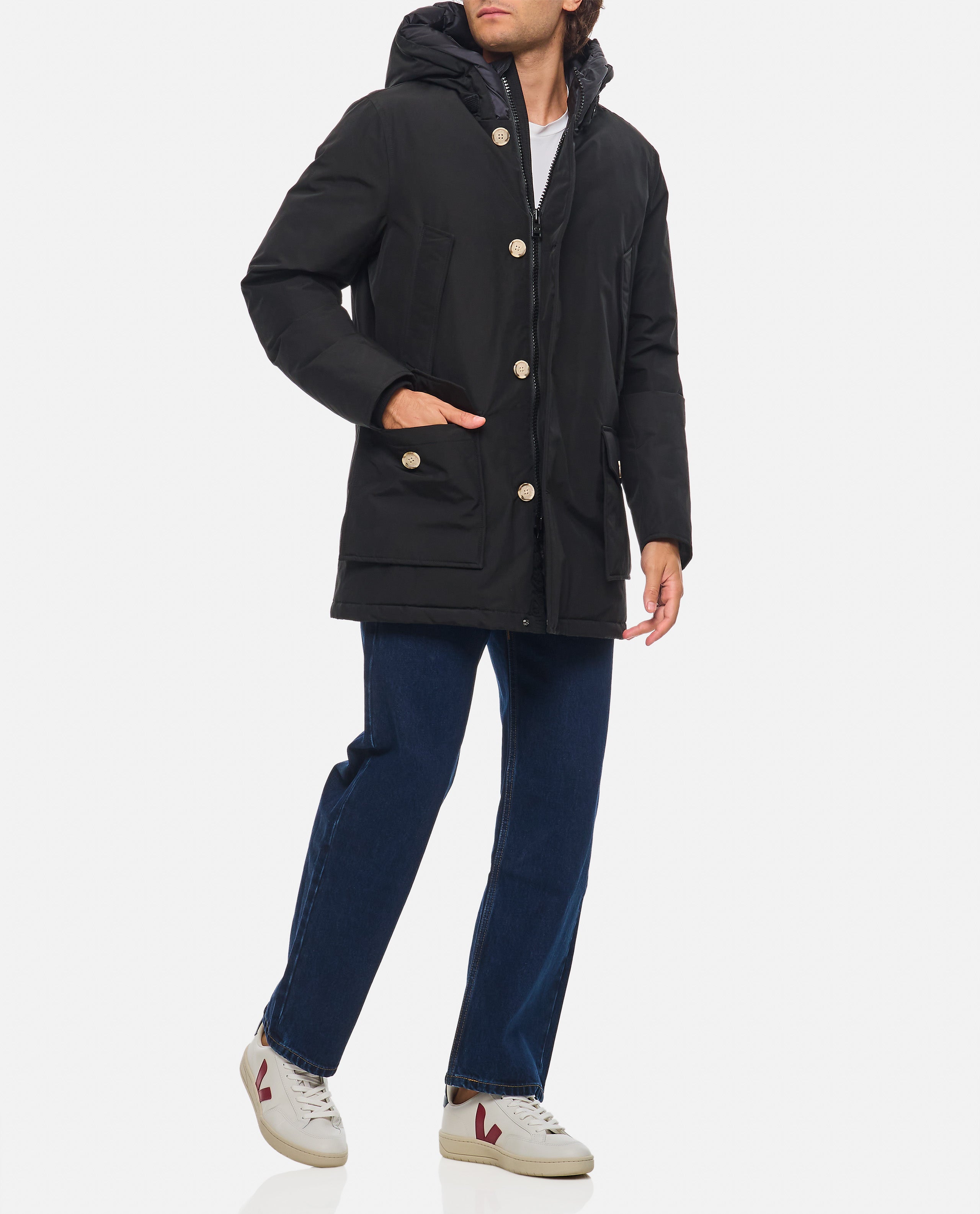 Woolrich Coats Black Co Pa