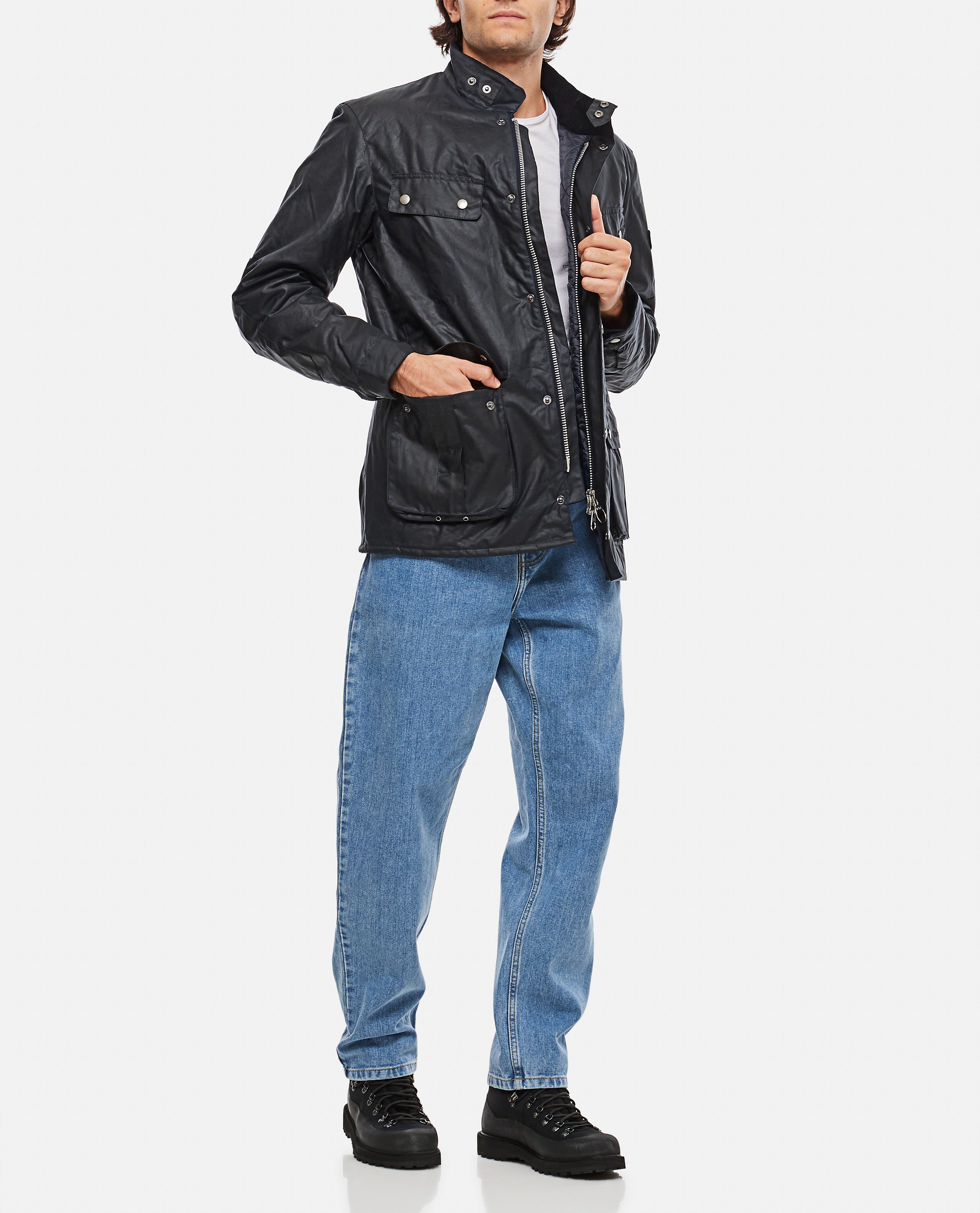 Barbour International Jackets Blue