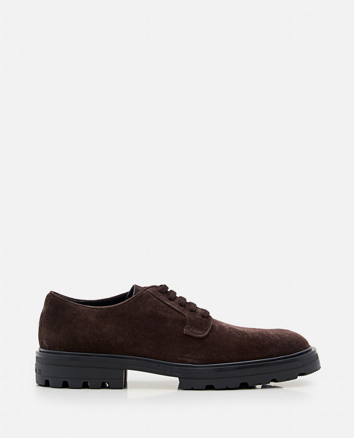 Hogan Flat shoes Brown Calf Leather