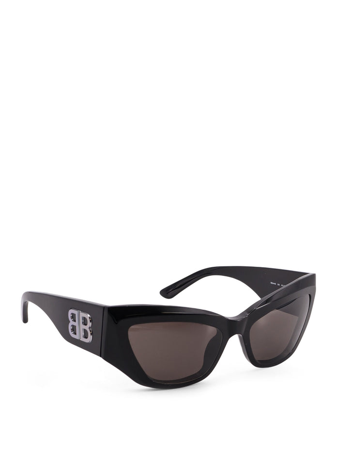 Balenciaga Sunglasses Black/irid Acetato