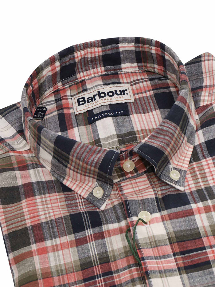 Tartan Seacove shirt Pink Cotton