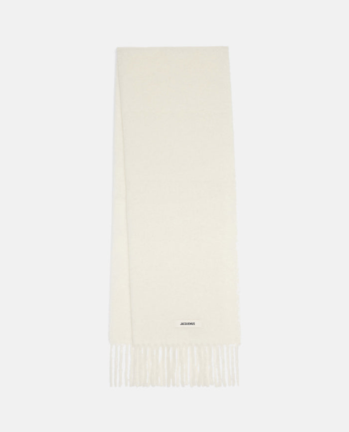 JACQUEMUS Scarfs White Wm Wp Wv Pa