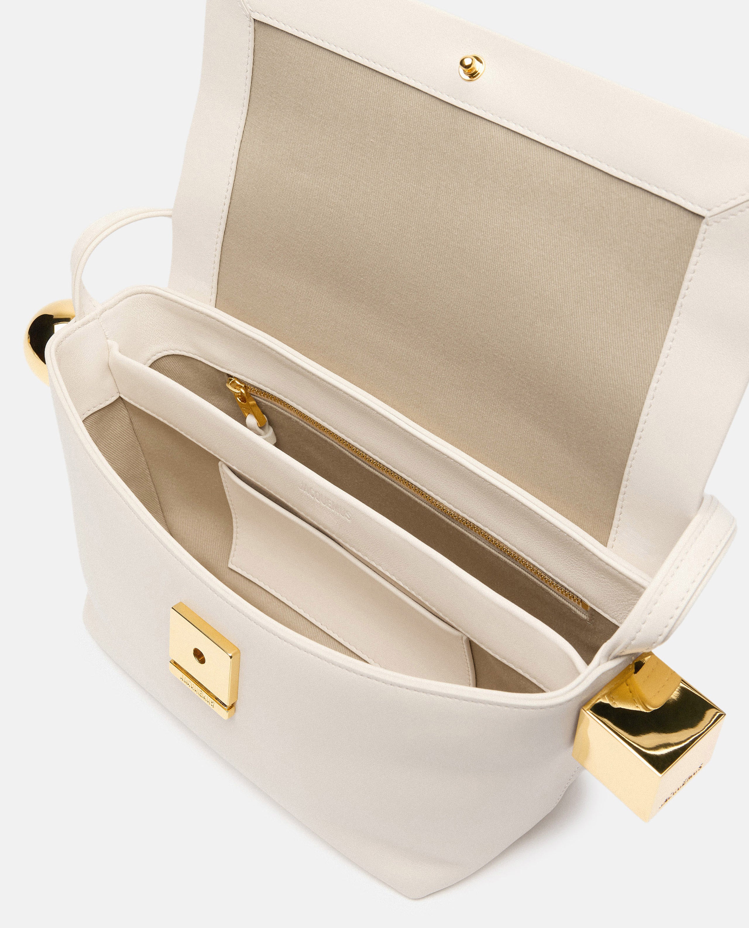JACQUEMUS Bags White Lamb Leather