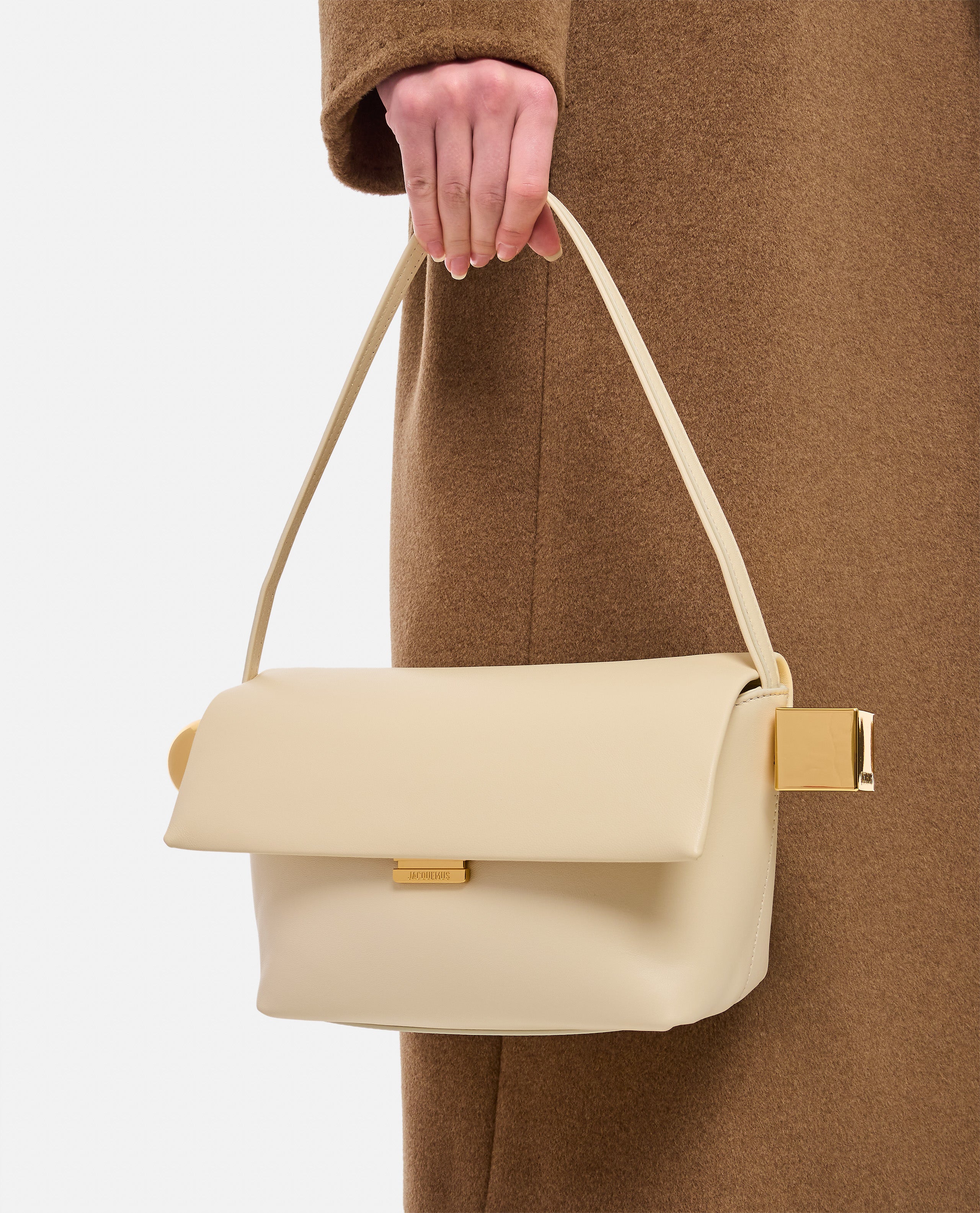JACQUEMUS Bags White Lamb Leather