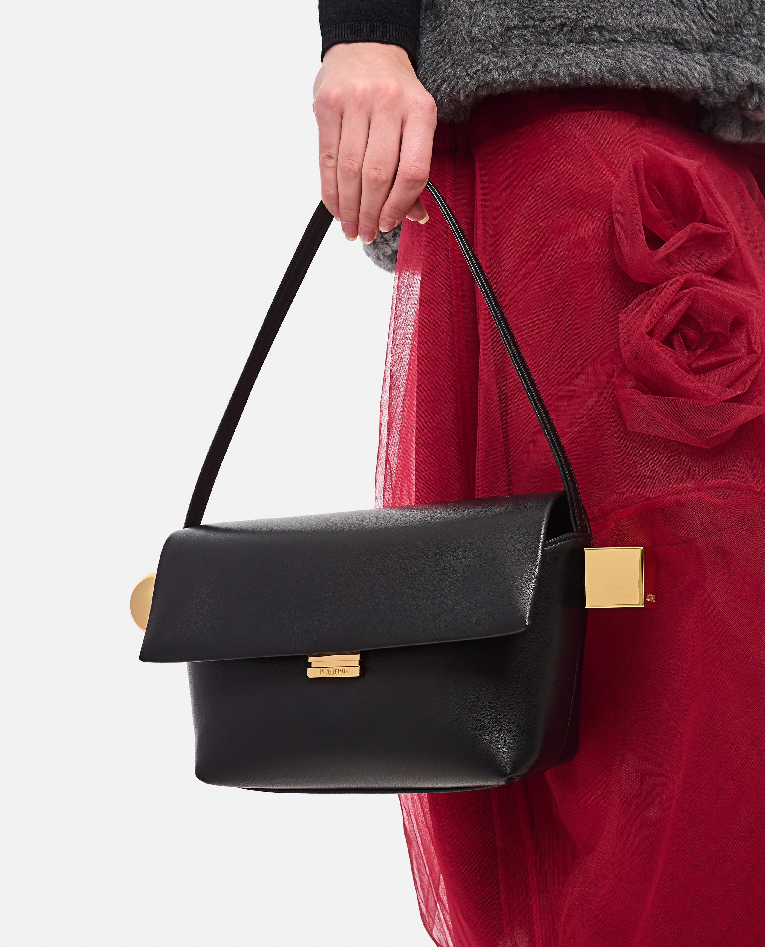 JACQUEMUS Bags Black Lamb Leather