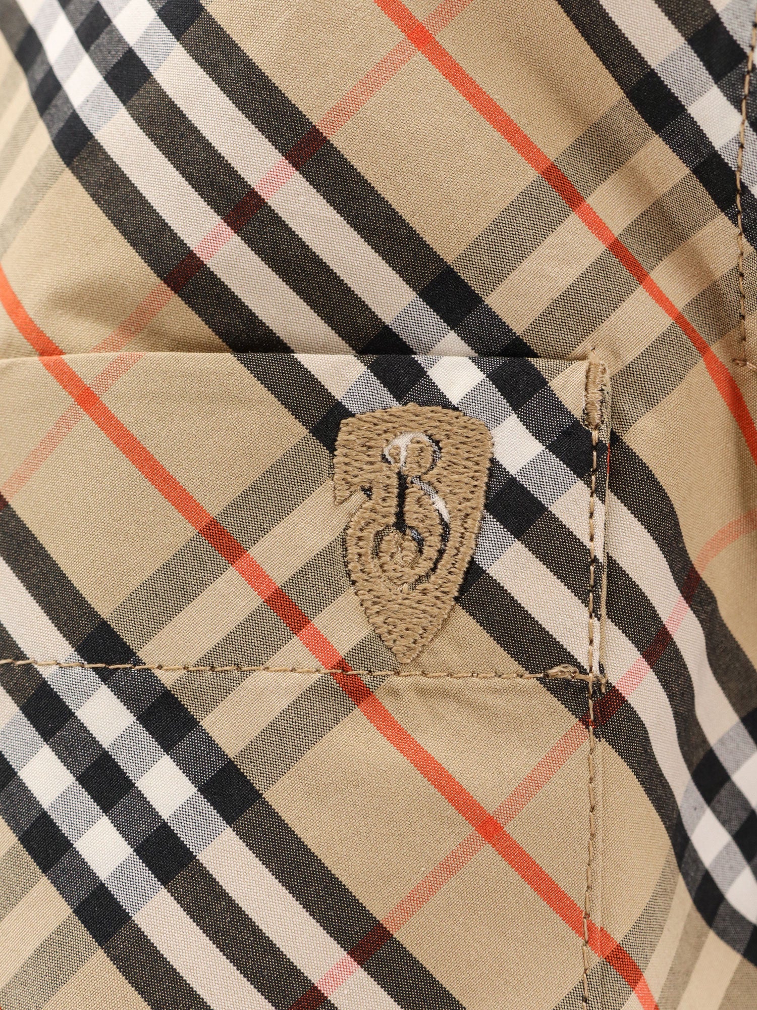 Burberry Shirts Sand Ip Check Cotone