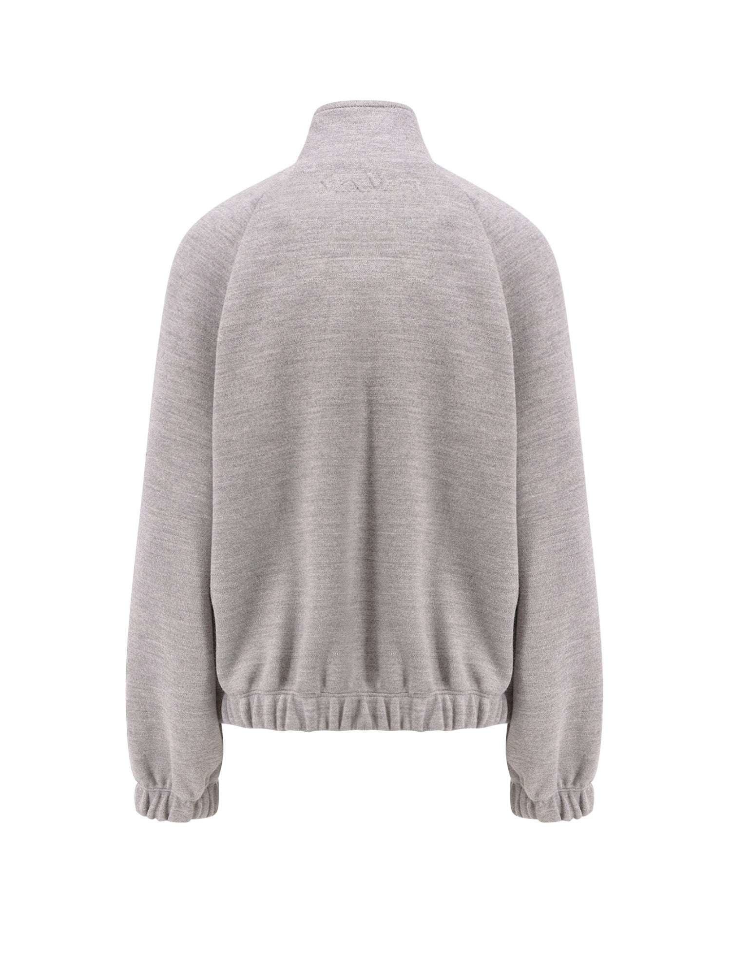 Max Mara Sweaters Light Grey Lana Cotone Poliestere