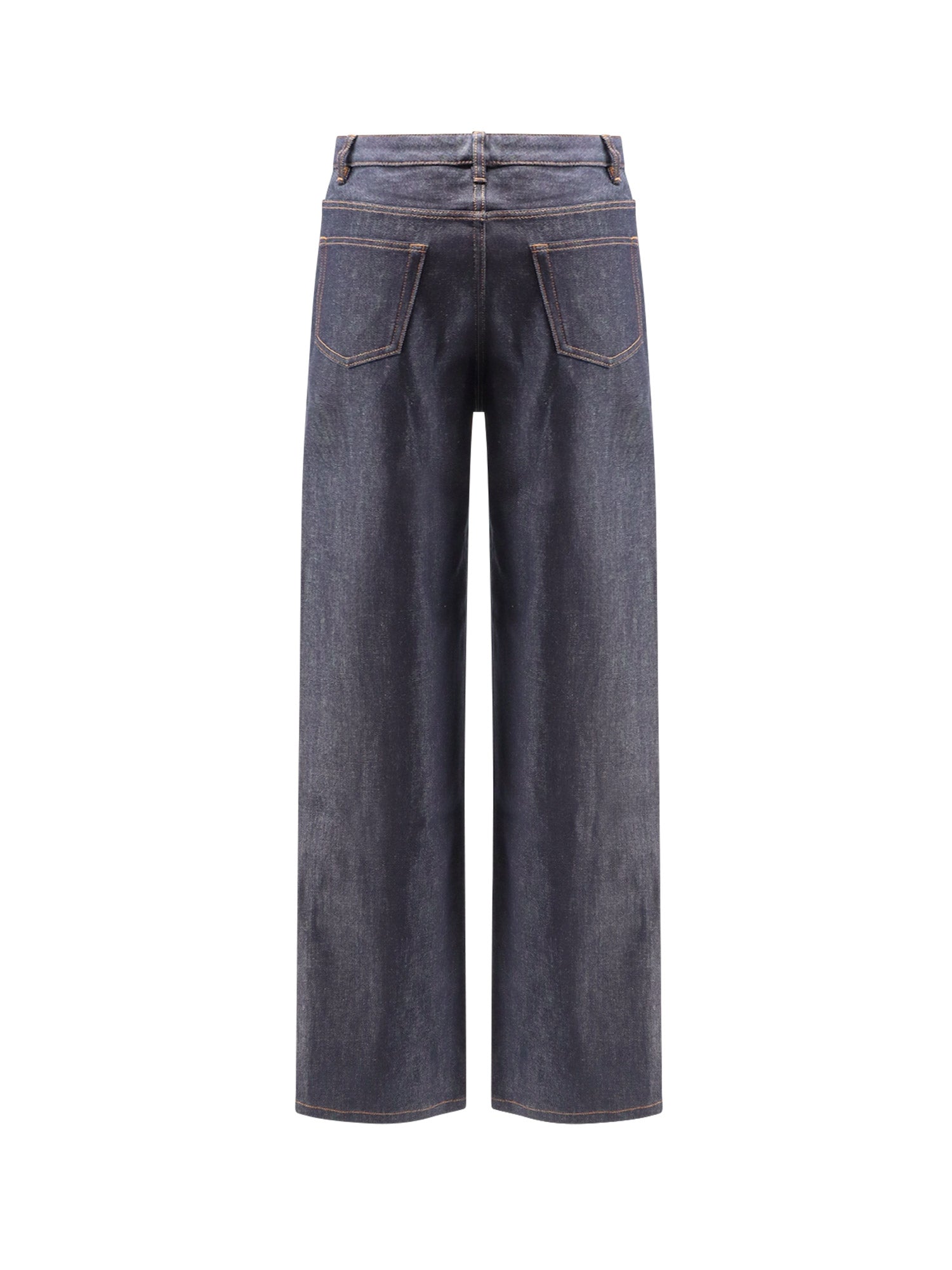 A.P.C. Jeans Blue Cotone Poliuretanica