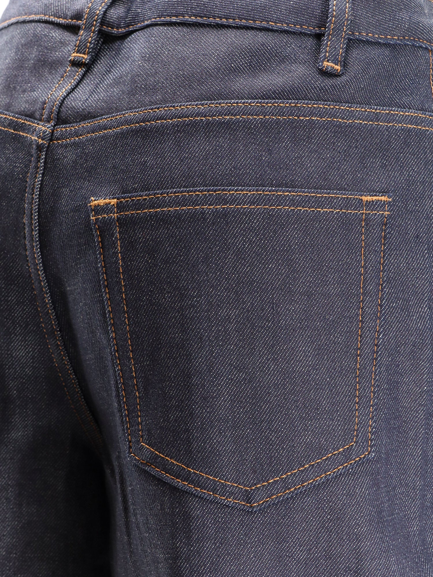 A.P.C. Jeans Blue Cotone Poliuretanica
