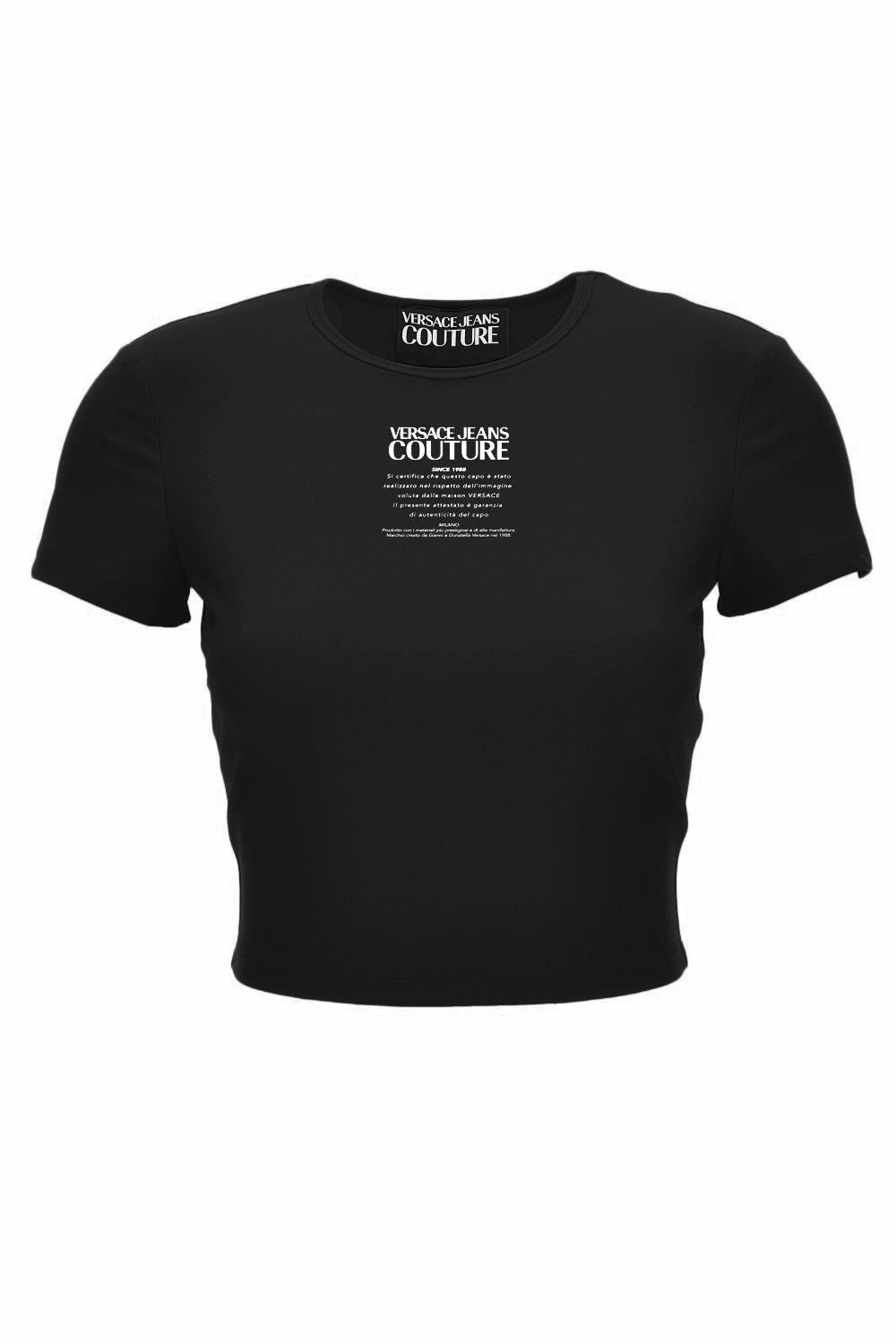 VERSACE JEANS COUTURE T-shirts and Polos Black