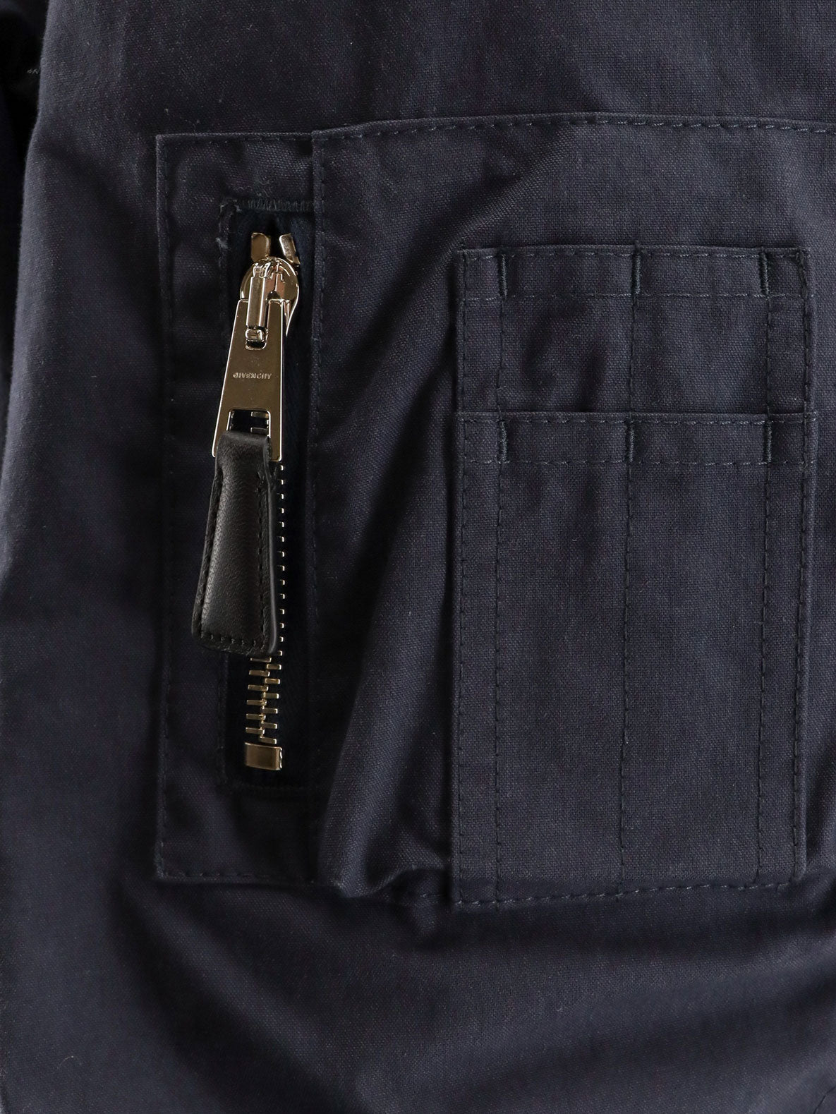 Givenchy Jackets Blue Cotone Poliammide