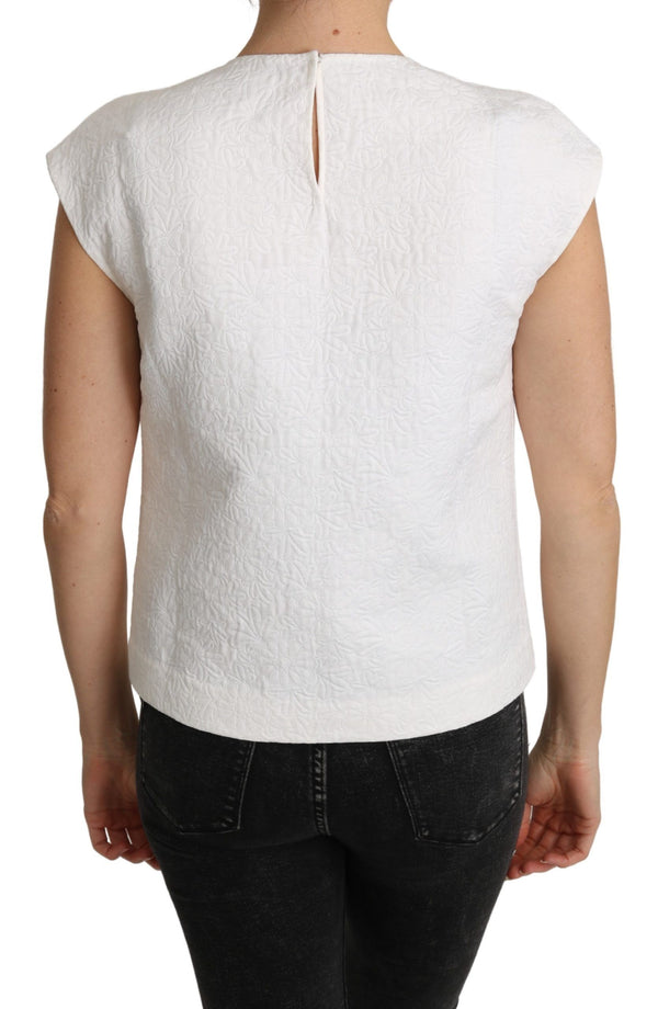 Dolce & Gabbana 67% Cotton blouse in white