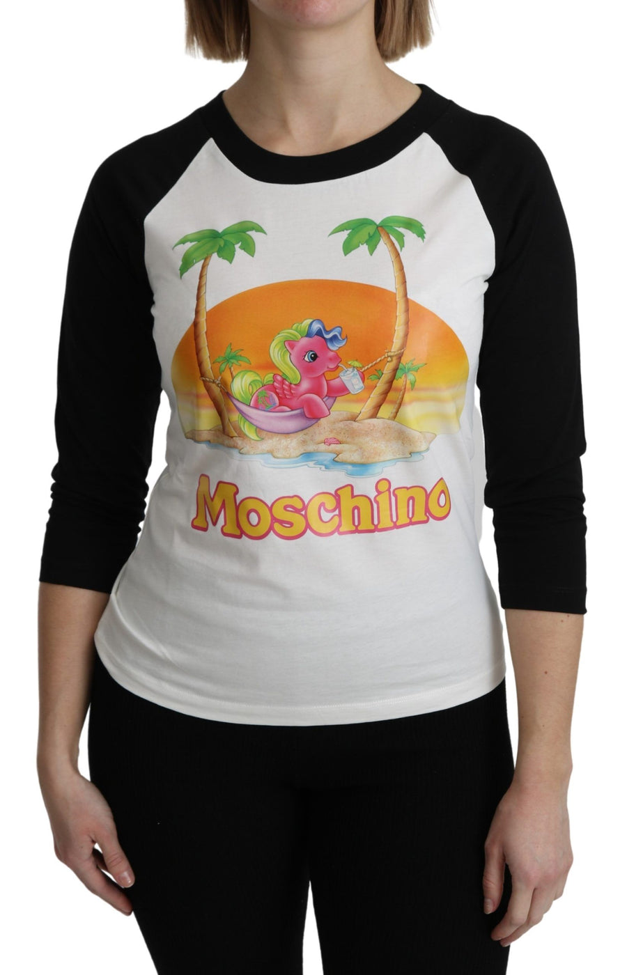 Moschino 100% Cotton t-shirt in white