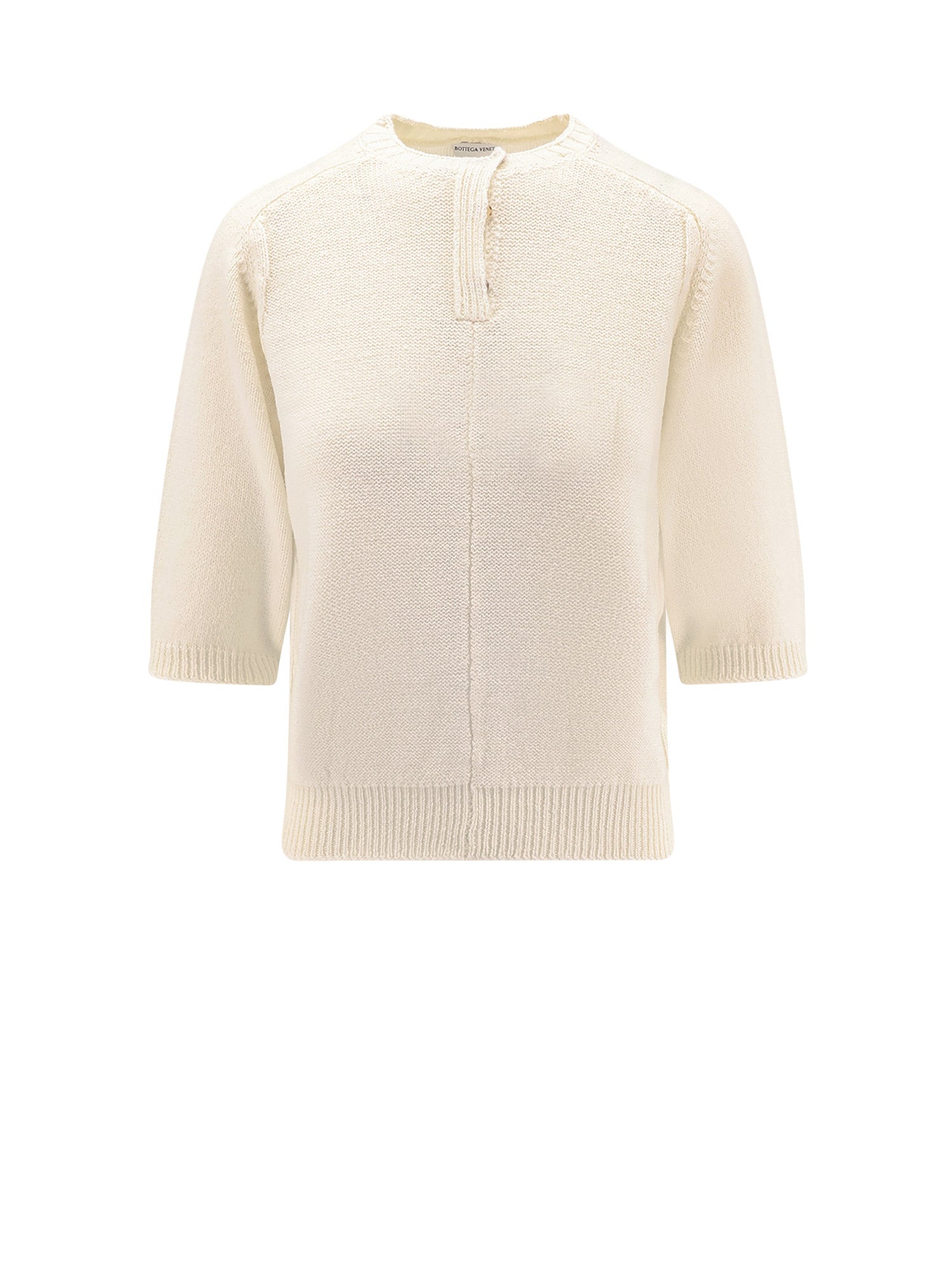 Bottega Veneta Sweaters Chalk Lana