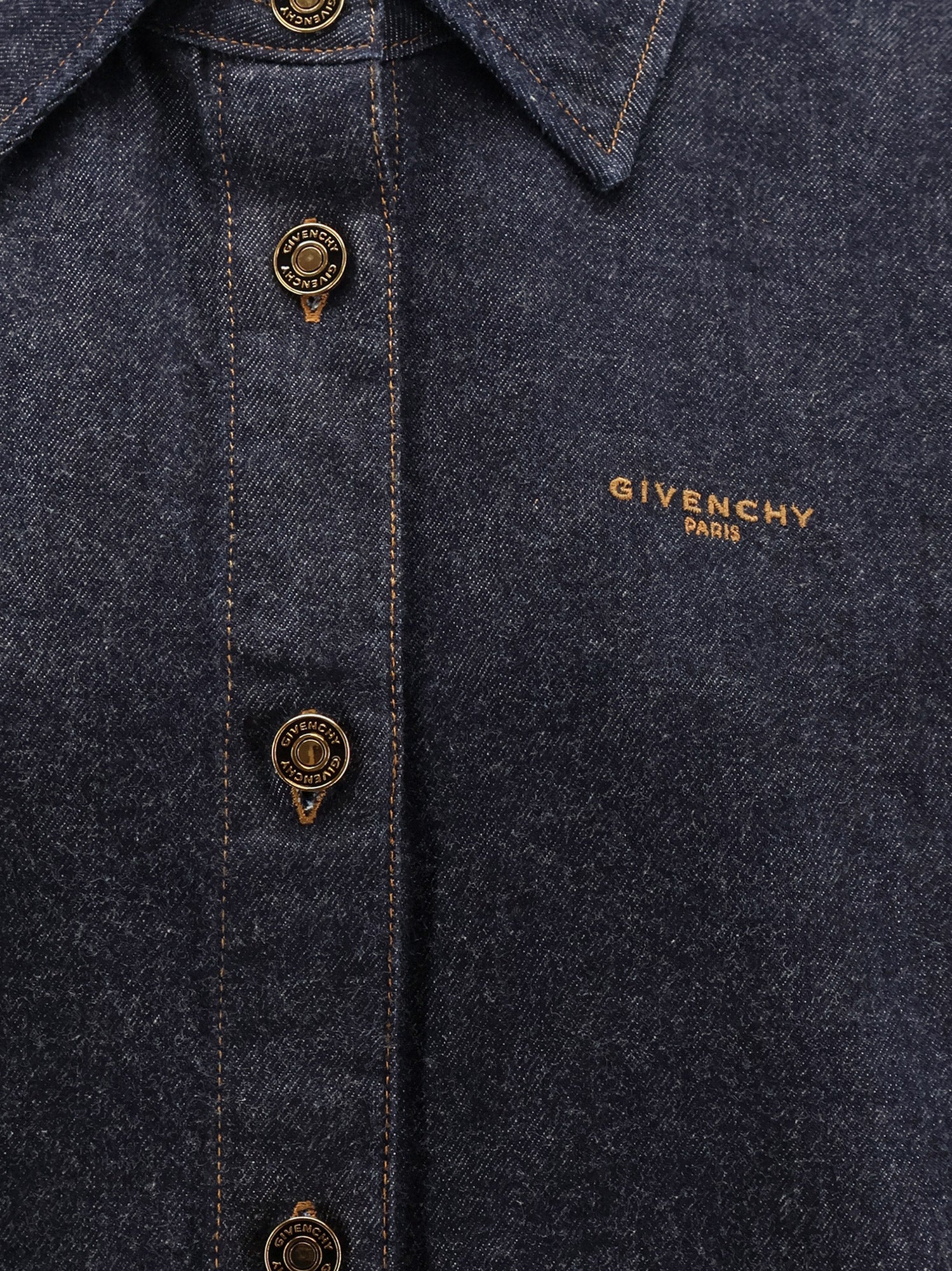 Givenchy Shirts Darkblue Cotone