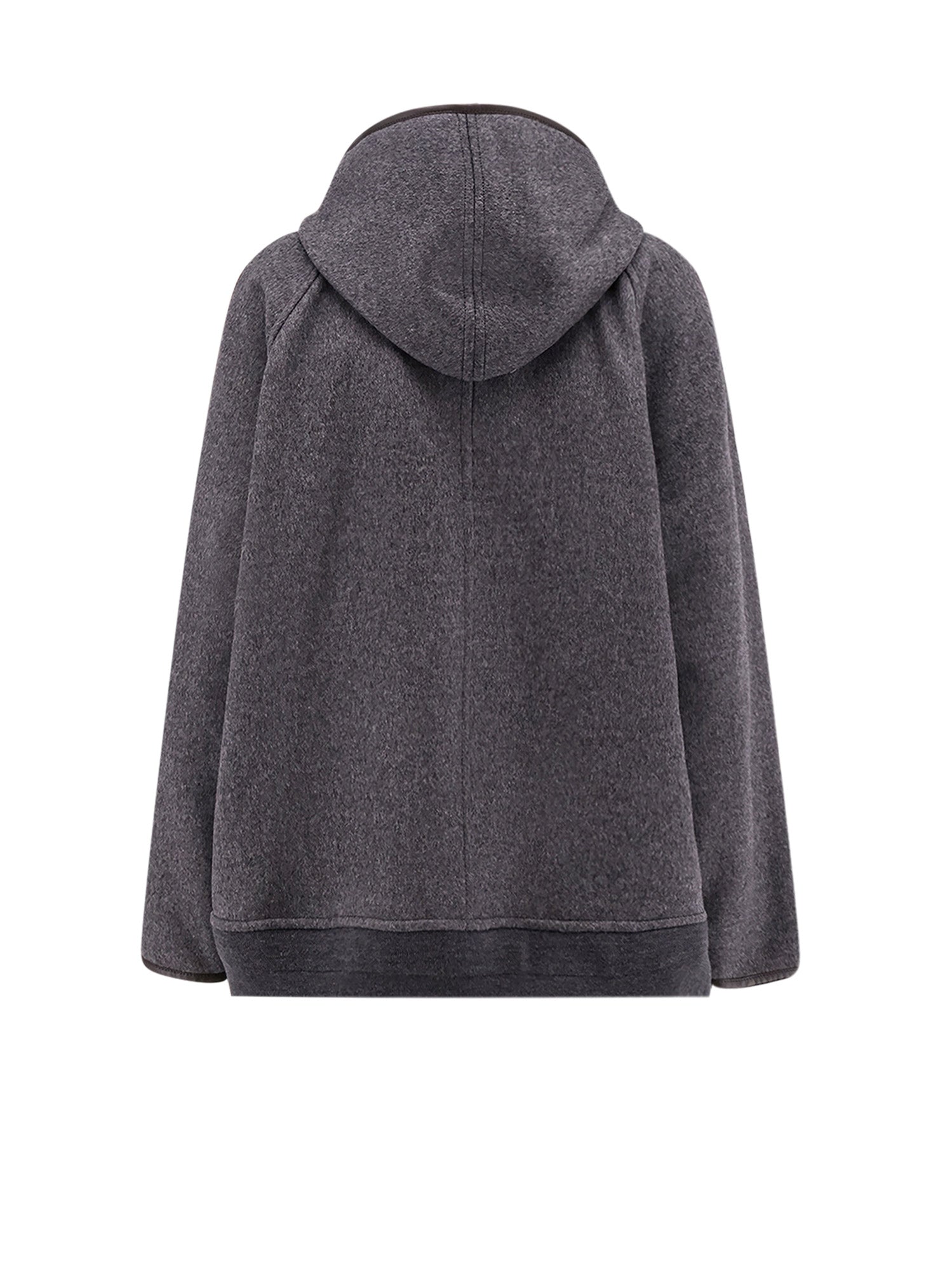 Bottega Veneta Jackets Charcoal Melange Lana