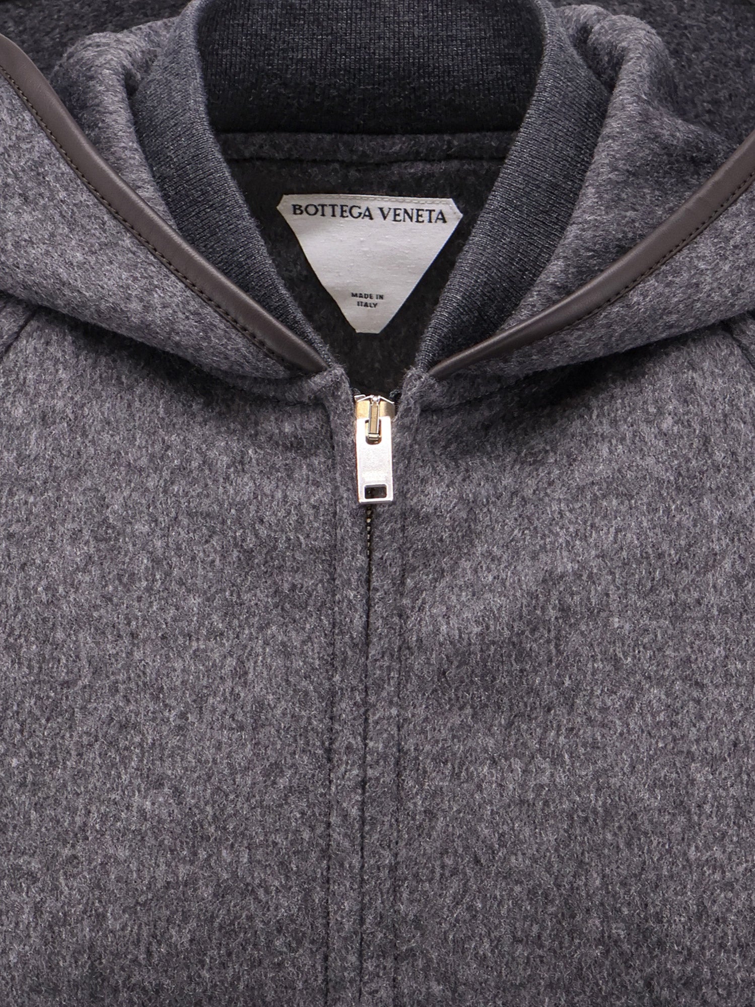 Bottega Veneta Jackets Charcoal Melange Lana